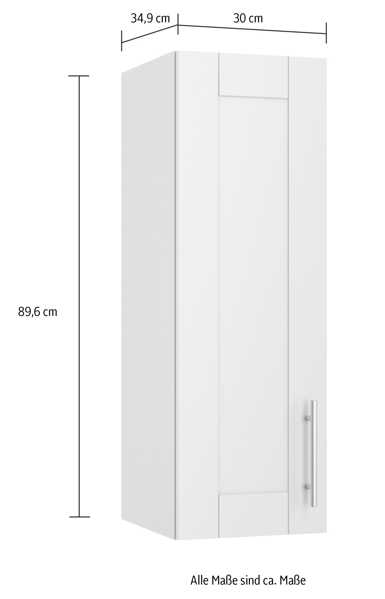 KOCHSTATION Hängeschrank »KS-Ahus«, Breite 30 cm