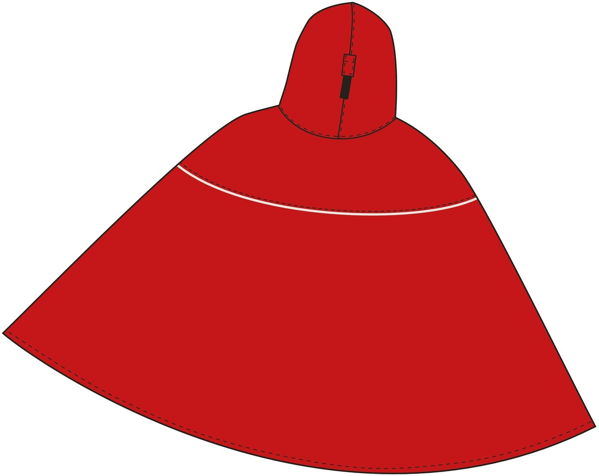 VAUDE Regenponcho »VALDIPINO PONCHO«, mit Kapuze