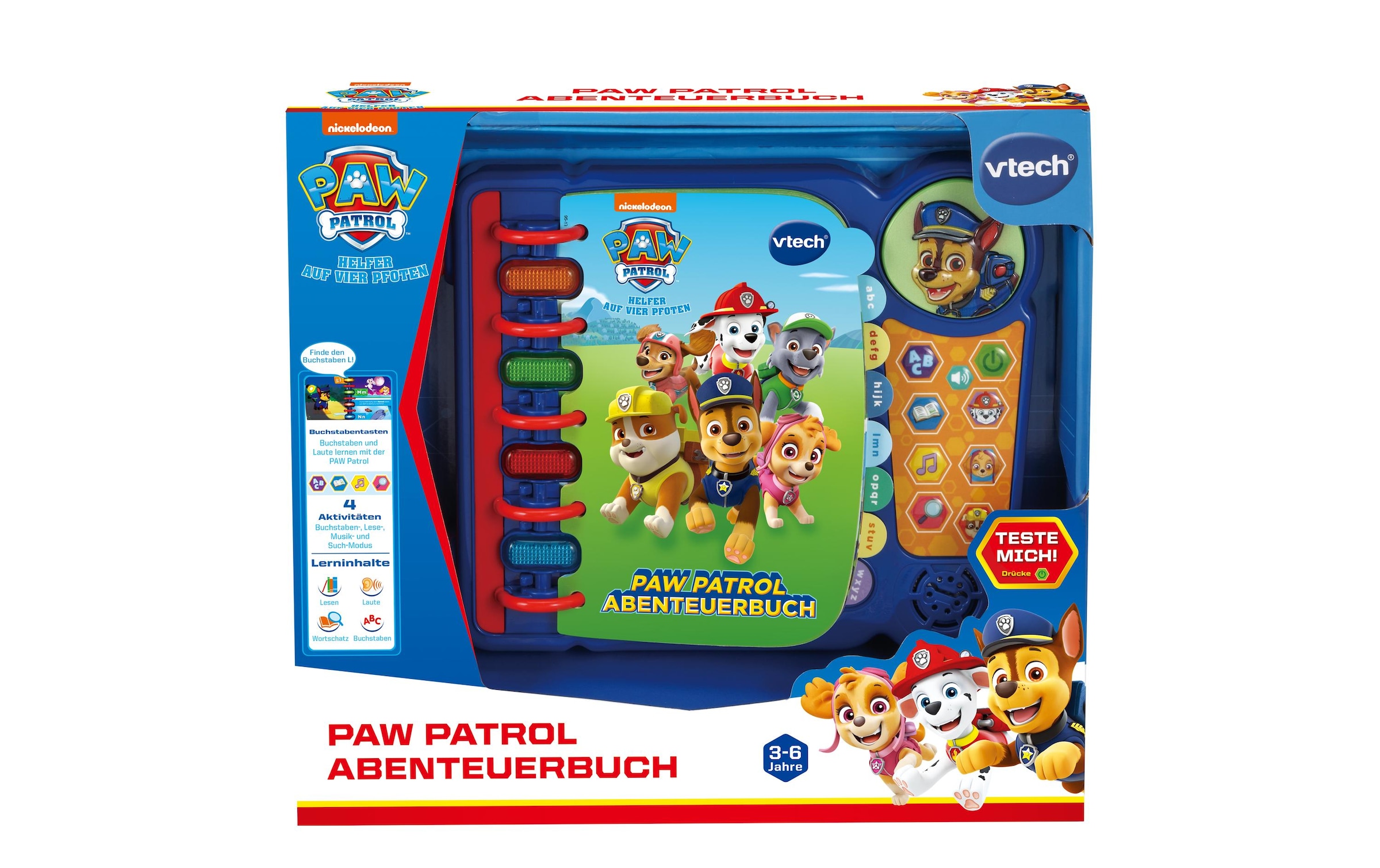 Vtech® Lernspielzeug »Paw Patrol Abenteuerbuch -DE-«