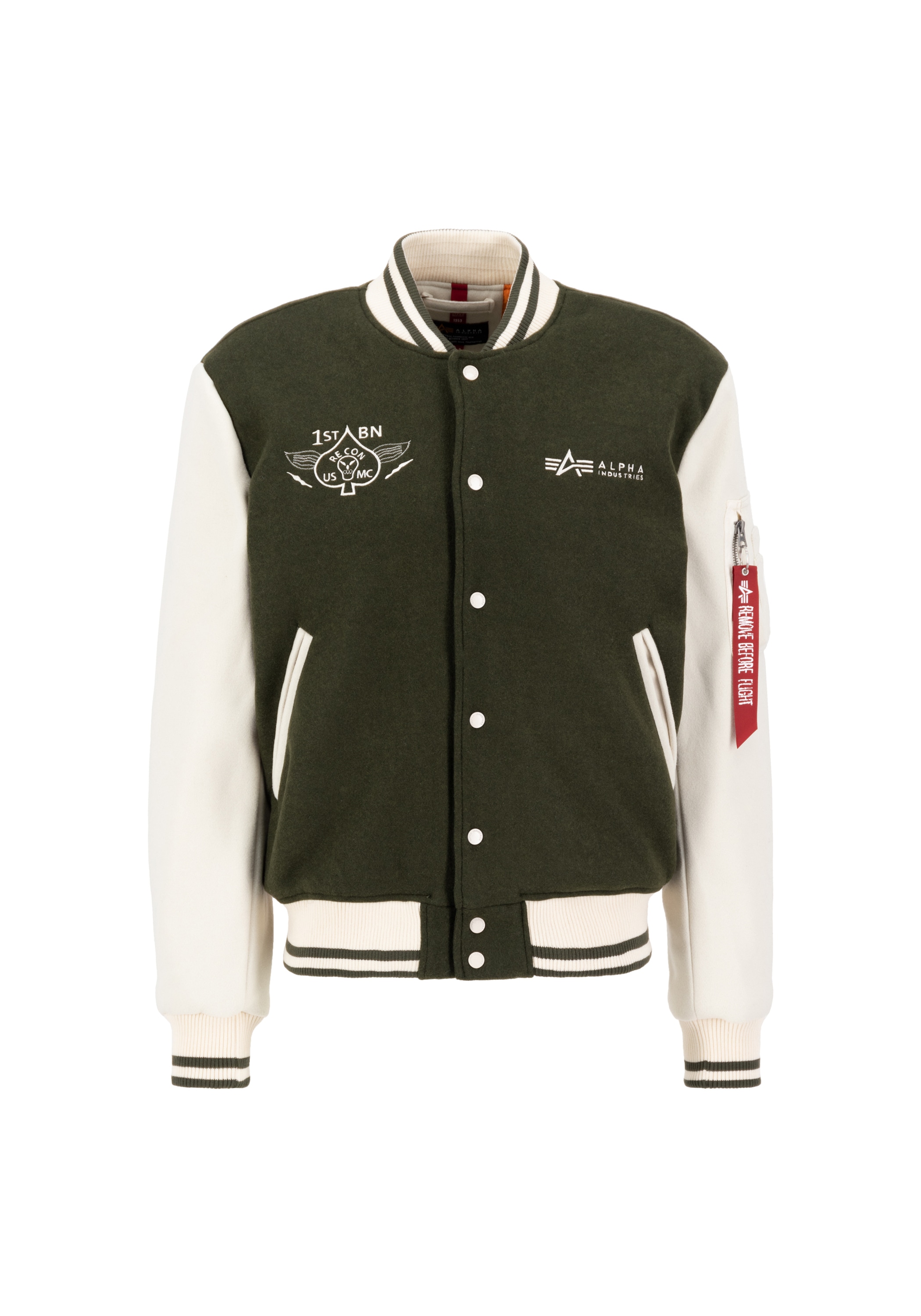 Alpha Industries Bomberjacke »Alpha Industries Men - Bomber Jackets Varsity Air Force Jacket«