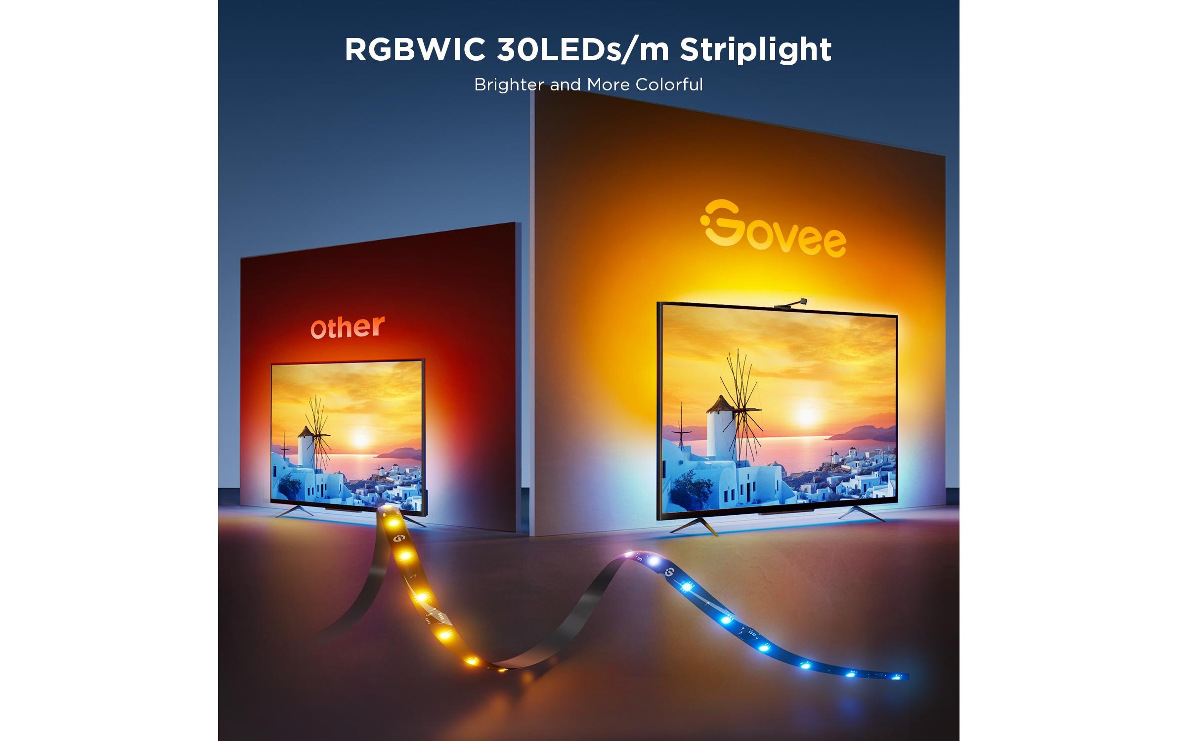 Govee LED Lichtleiste »Govee 3S Netflix Version, RGBICW, 55-65«