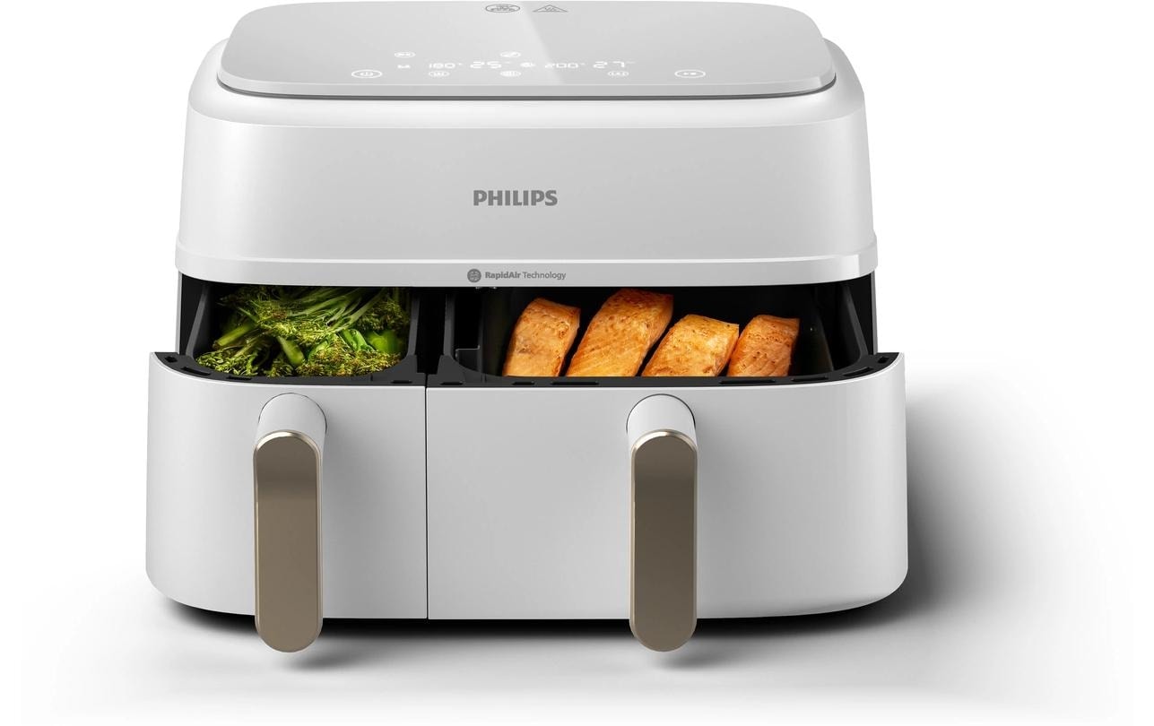 Philips Heissluftfritteuse »Philips 3000 Series Dual Basket«, 2600 W