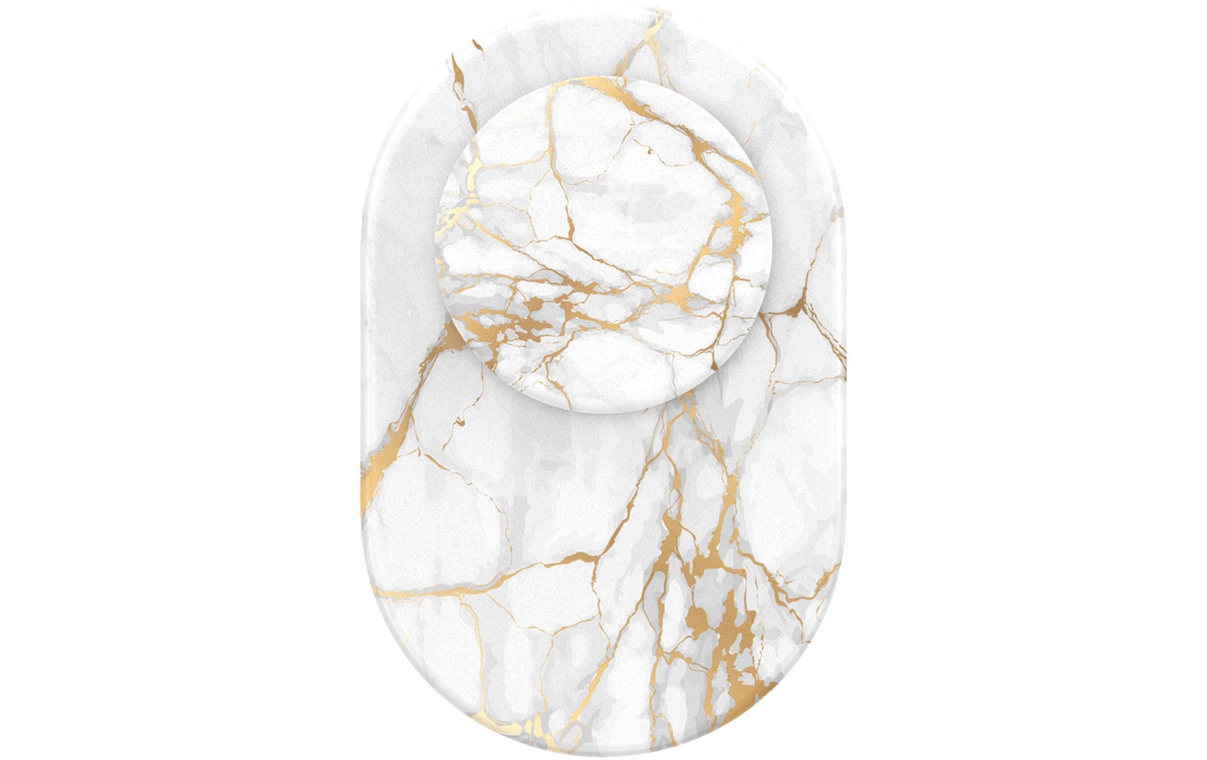 Popsockets Handy-Halterung »MagSafe Goldfarben Lutz Marble«, Universalhalterung