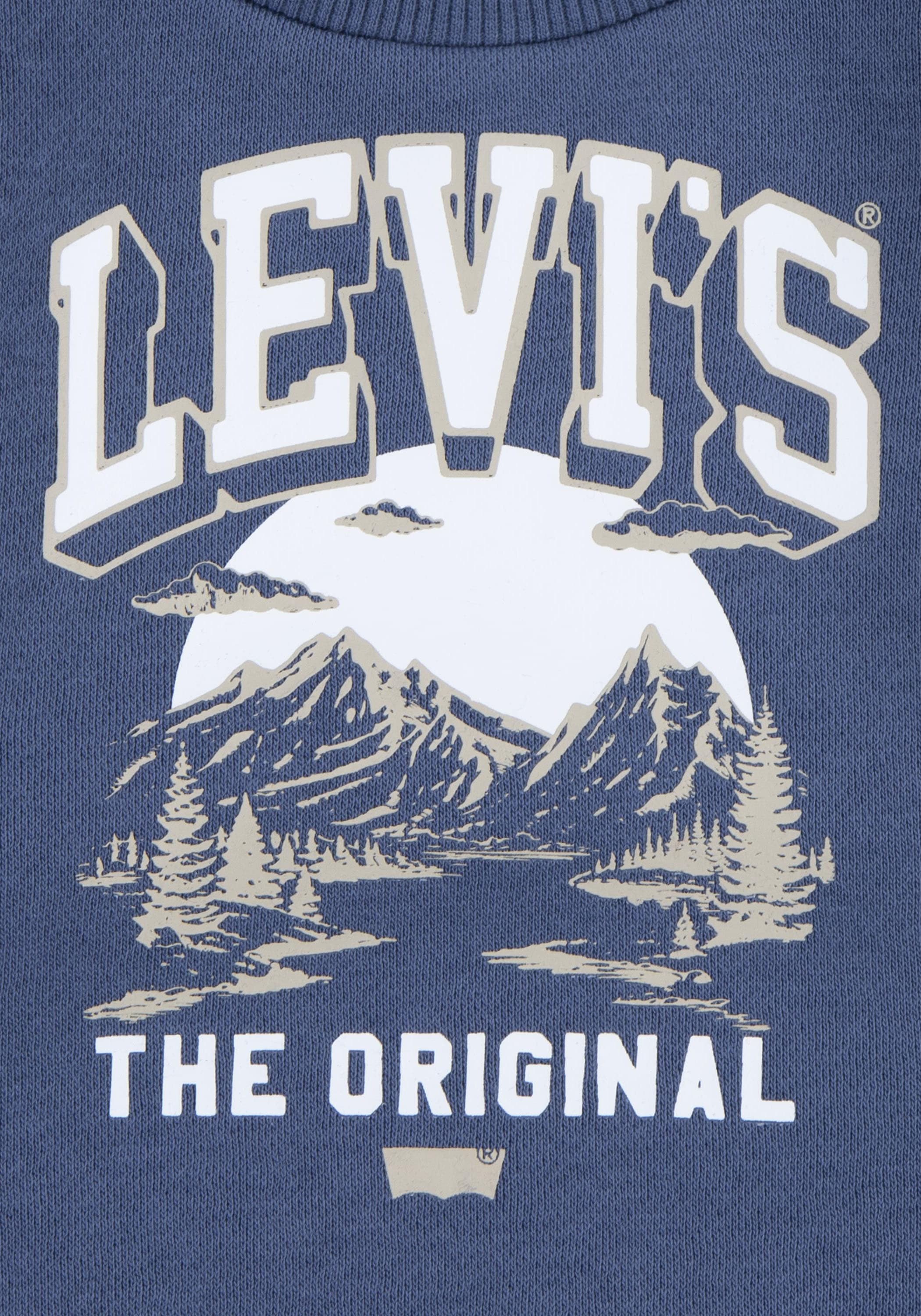 Levi's® Kids Shirt & Hose »LVB MOUNTAIN CREW & PANT SET«, for BOYS