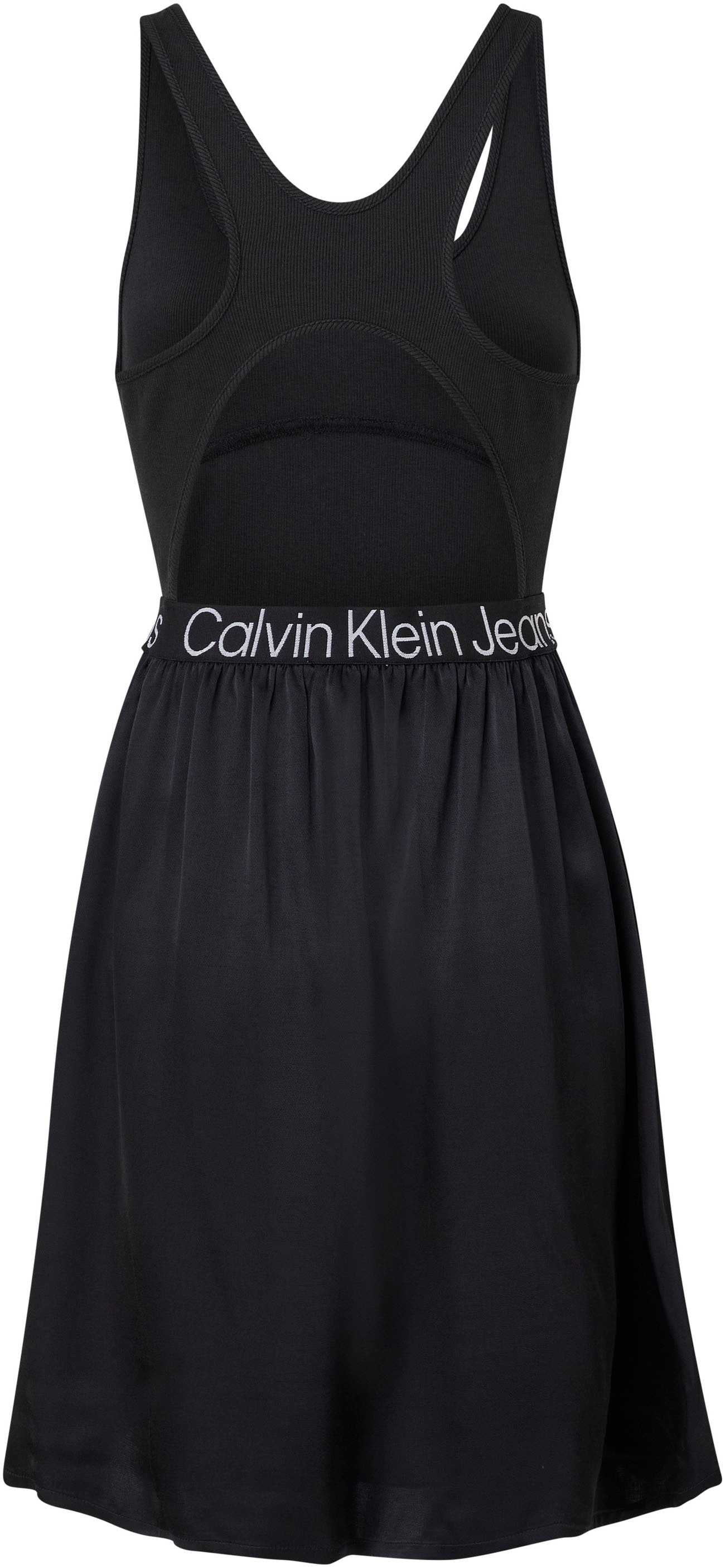 Calvin Klein LOGO bestellen Jerseykleid online | Jelmoli-Versand DRESS« Jeans ELASTIC »RACERBACK