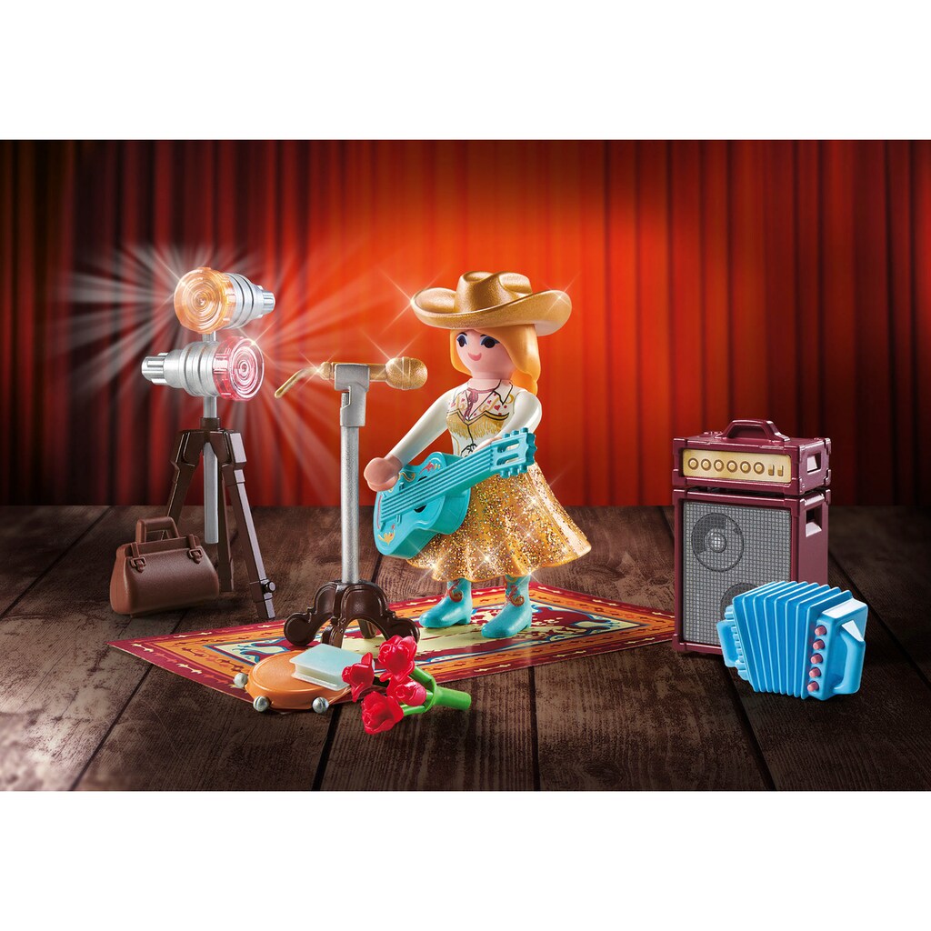 Playmobil® Konstruktions-Spielset »Country Sängerin (71184), Family Fun«, (38 St.)