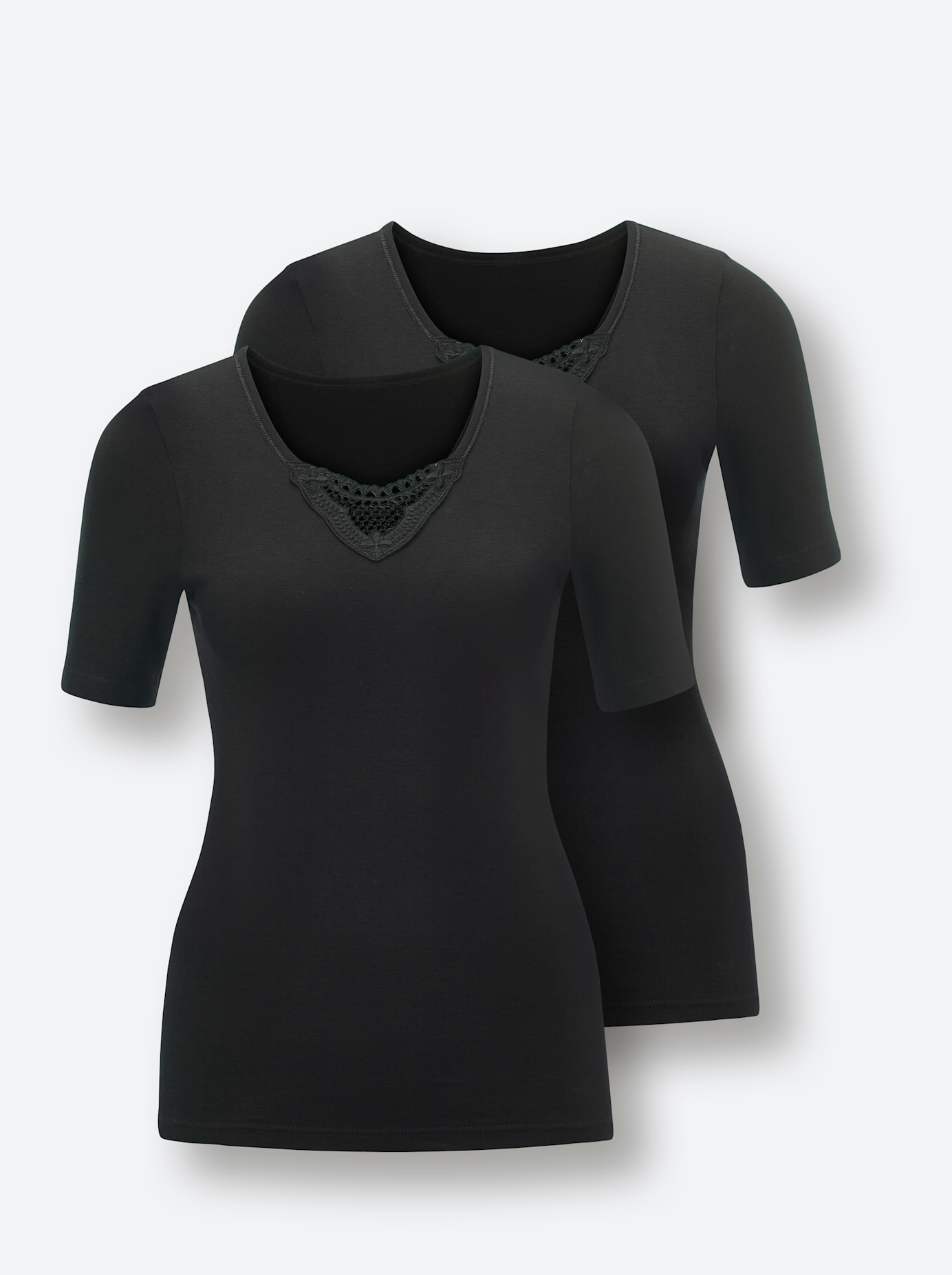 wäschepur Unterziehshirt, (2 St.)