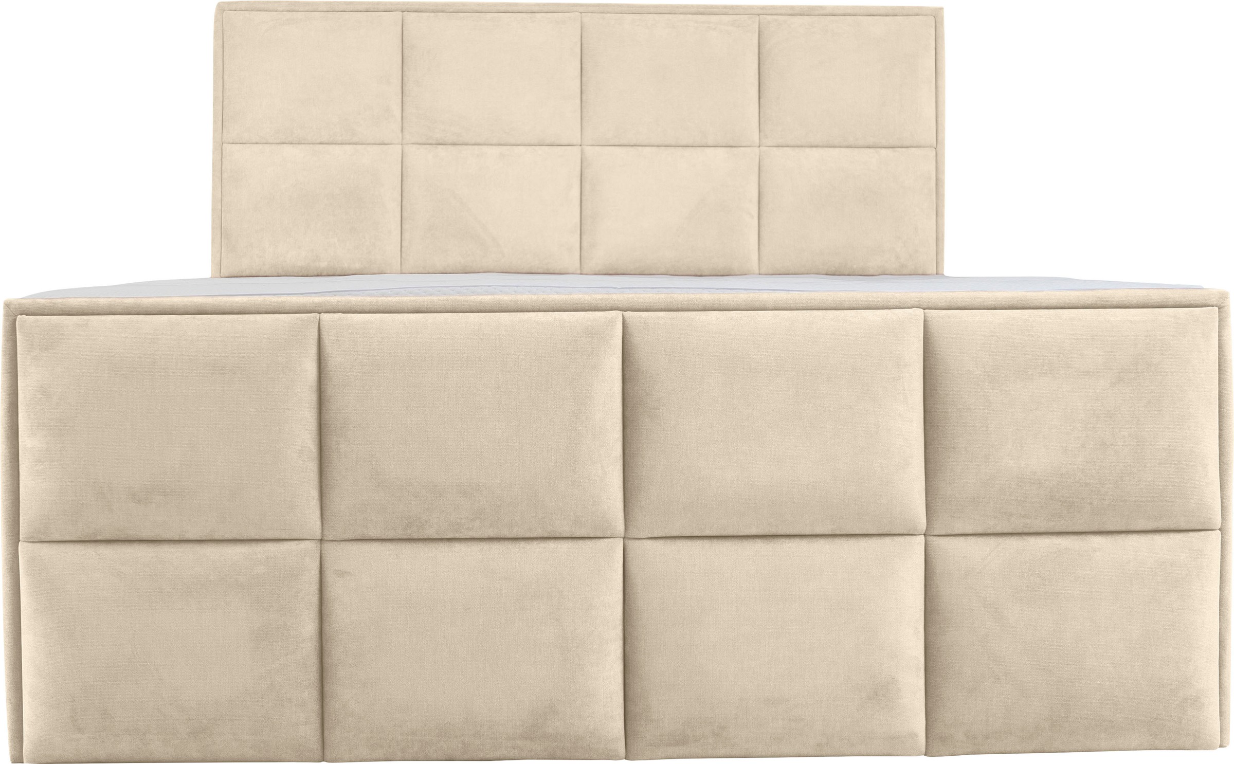 Leonique Boxspringbett »Timeo«, in den Breiten 120,140,160 & 180 cm erhältlich