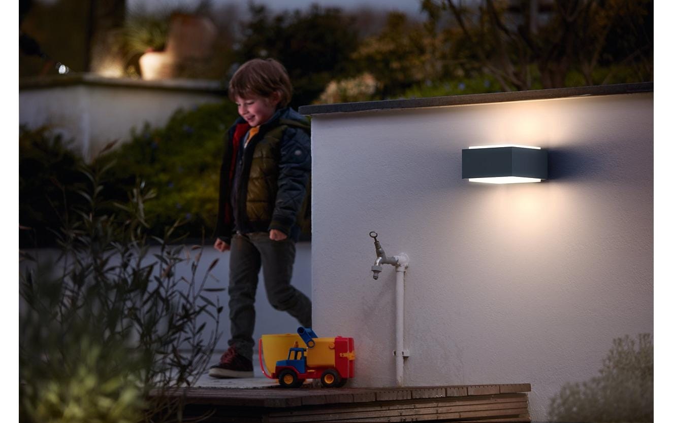Philips Wandleuchte »Hedgehog, E27,«, 1 flammig, Leuchtmittel E27 | LED wechselbar