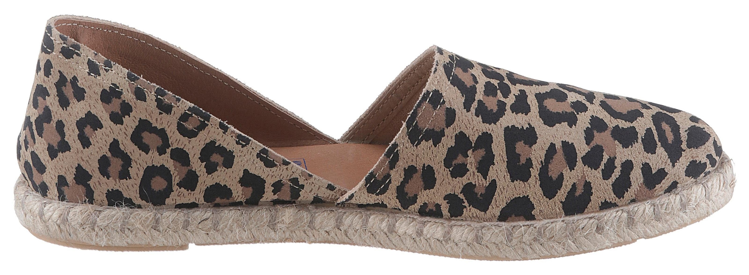 VERBENAS Espadrille, im trendigen Animal-Look