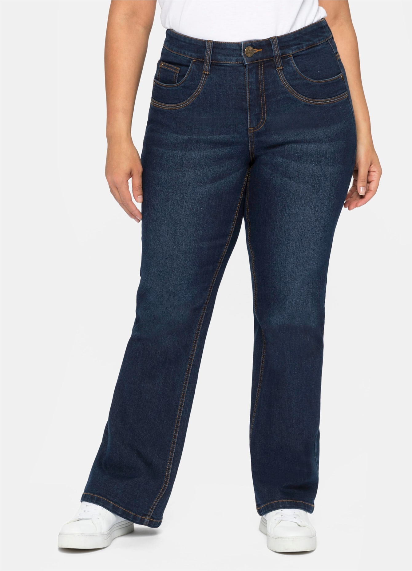 Sheego Bootcut-Jeans, (1 tlg.)