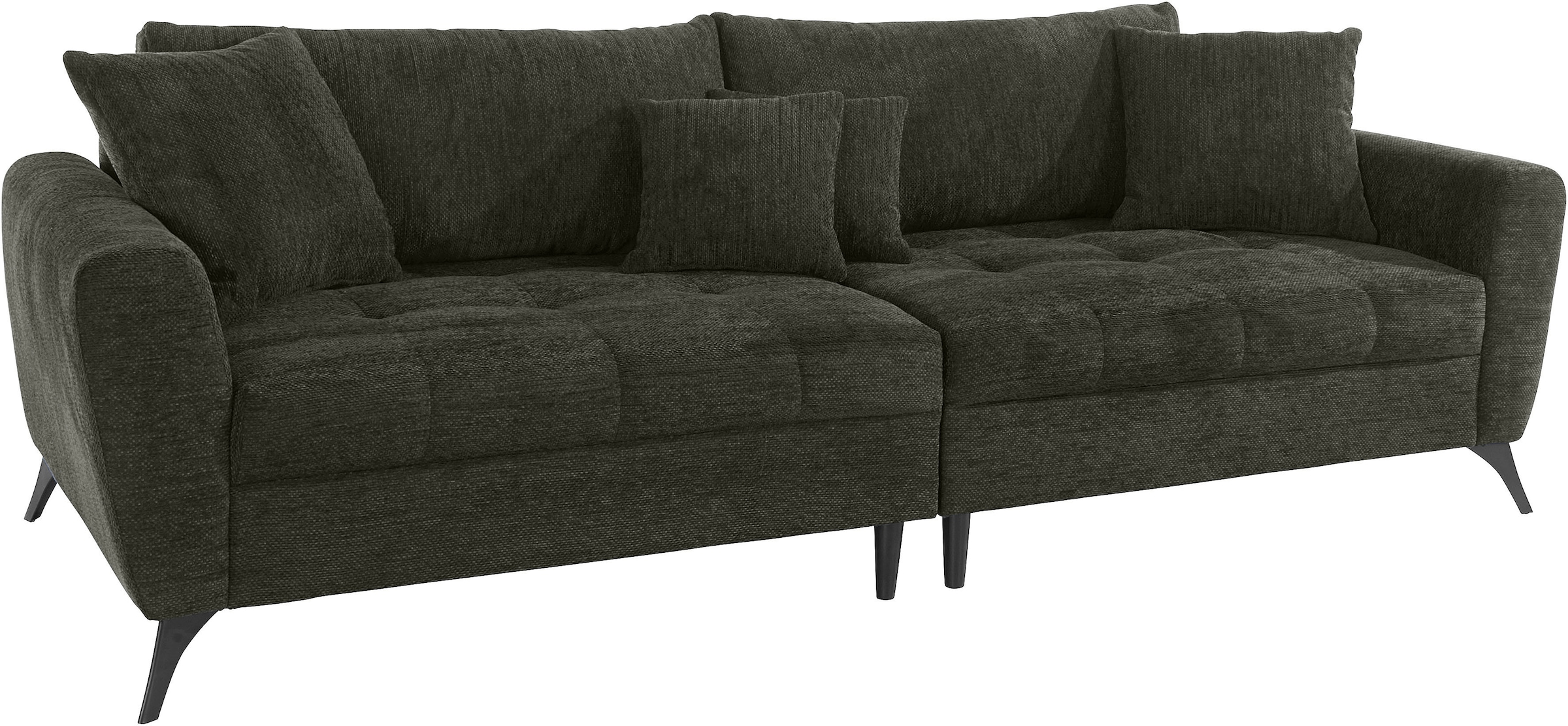 lose Big-Sofa »Lörby«, Jelmoli-Online Shop im ordern Kissen feine INOSIGN mit Steppung Sitzbereich, auch im clean-Bezug, Aqua ❤