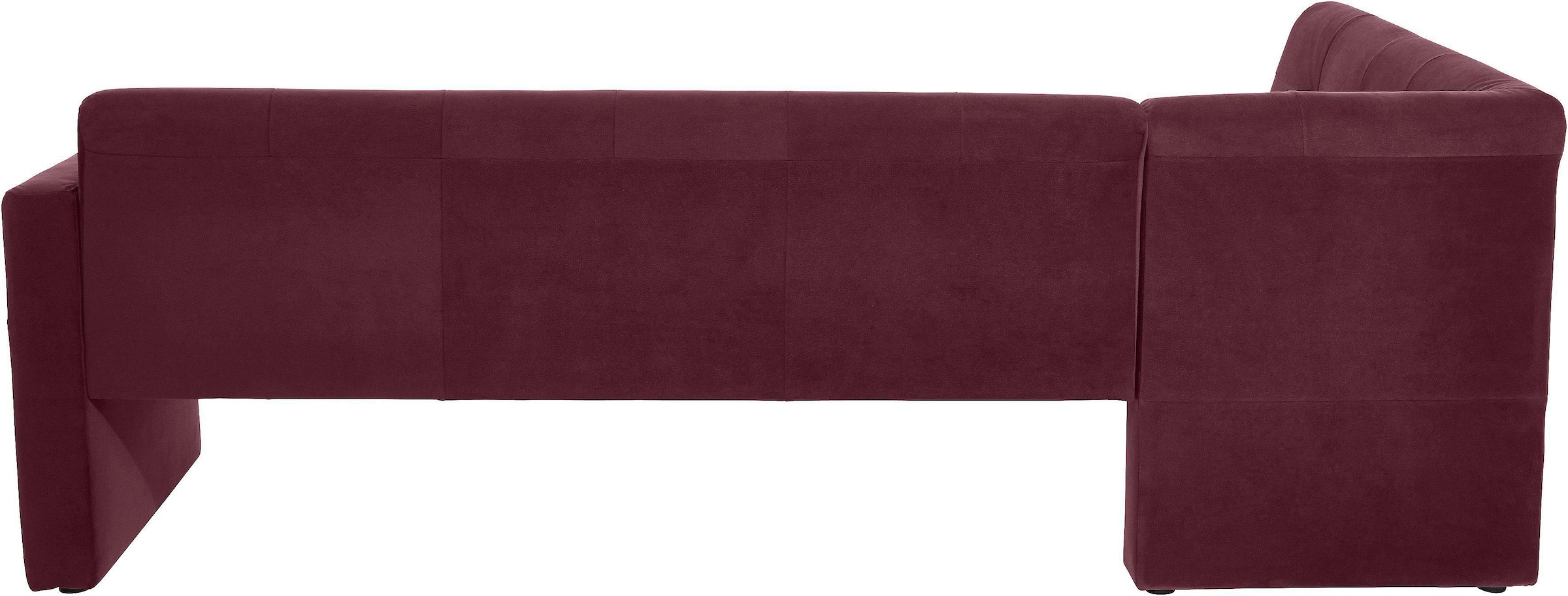 exxpo - sofa fashion Eckbank »Barista, bequem und elegant, hohe Bodenfreiheit,«, moderne Sitz- und Rückenverarbeitung, frei im Raum stellbar