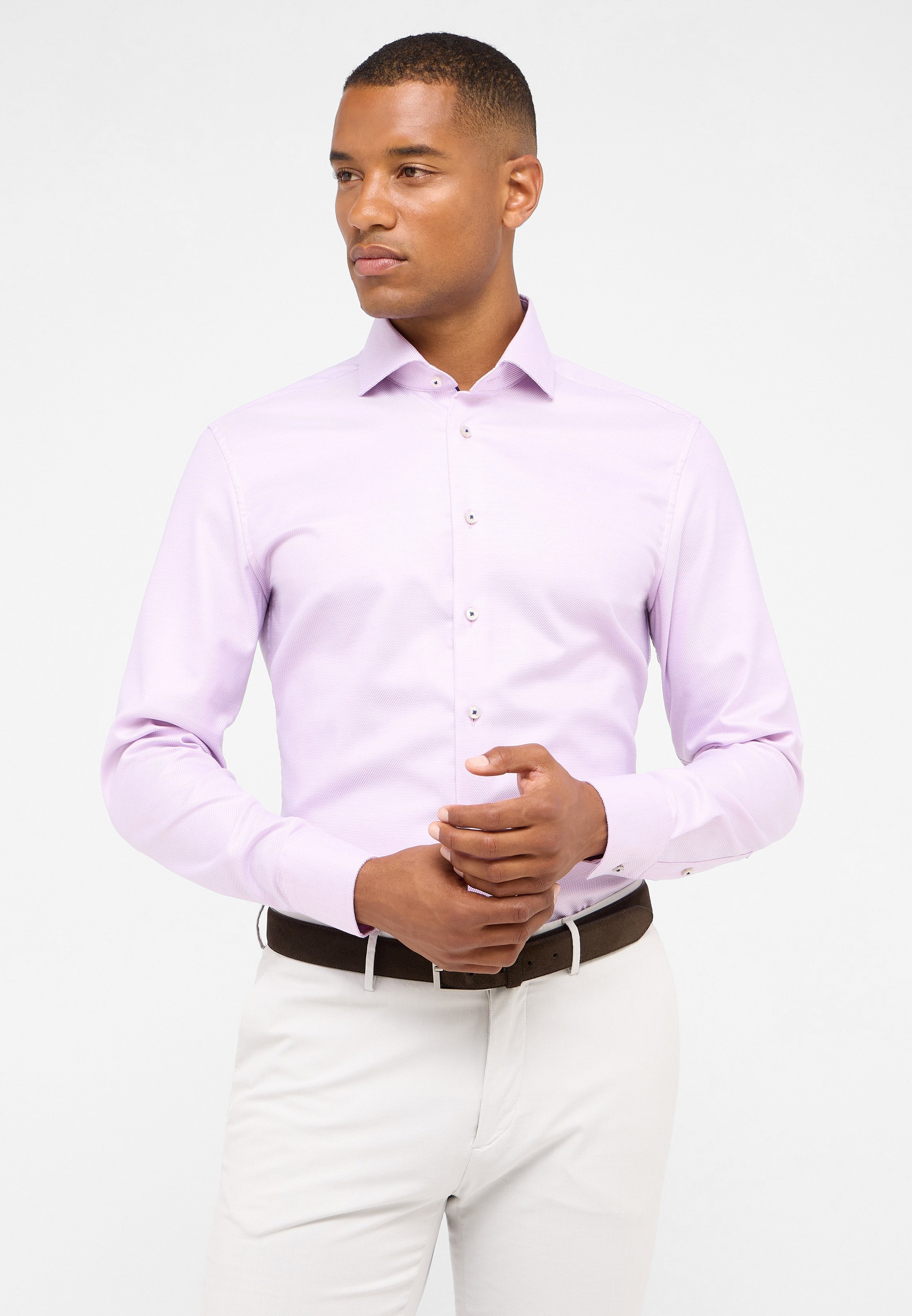 Eterna Langarmhemd »SLIM FIT« NON IRON (bügelfrei)