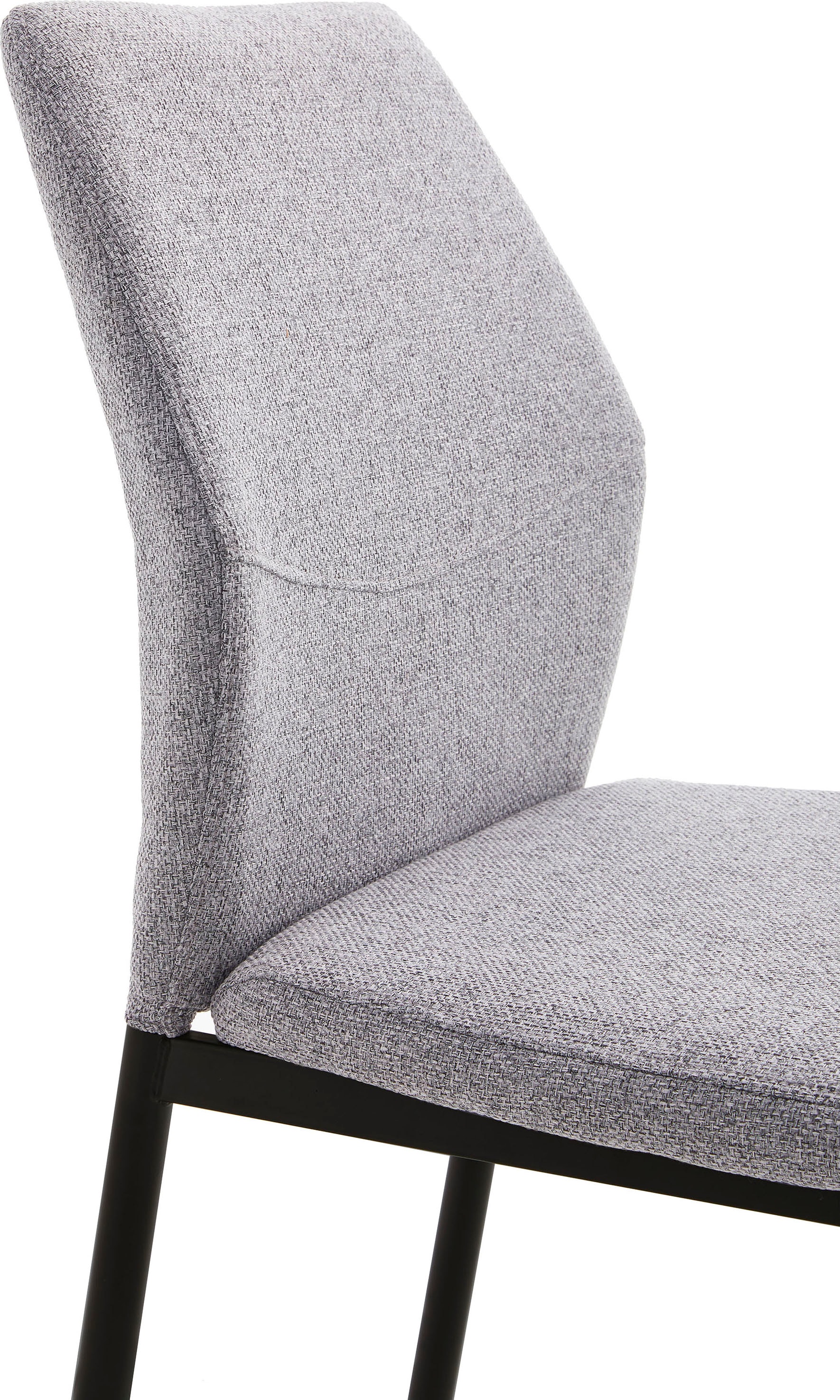 Home affaire Essgruppe »Genf Tischgruppe BESTSELLER,«, (Set, 5 tlg.), Küchentisch, 4 Stühle, moderne Tischplatte in eiche/schwarz