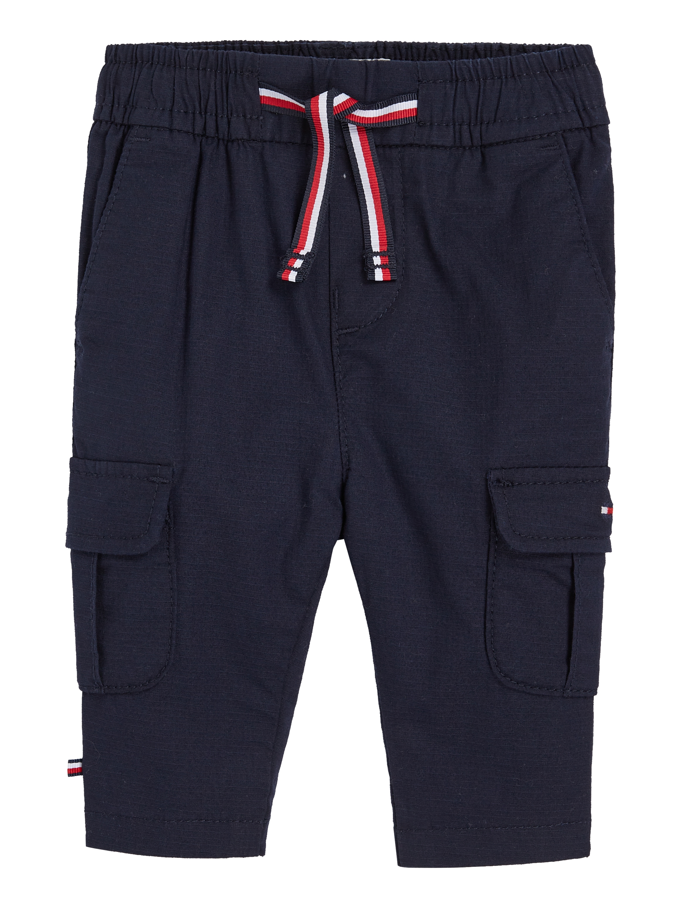 Tommy Hilfiger Cargohose »CARGO PANTS«, Baby bis 2 Jahre mit Logostickerei