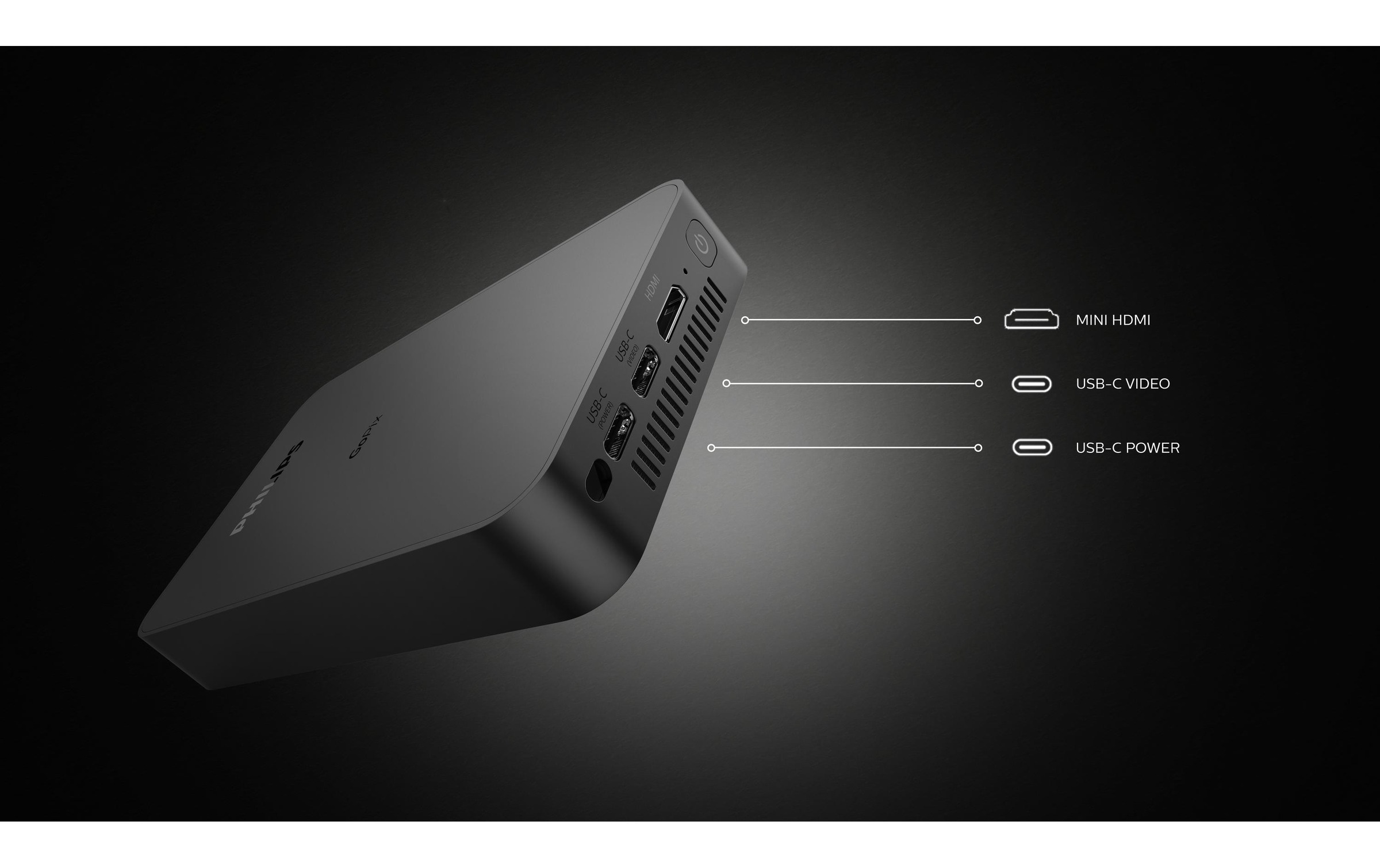 Philips Portabler Projektor »Projektor GoPix 1«