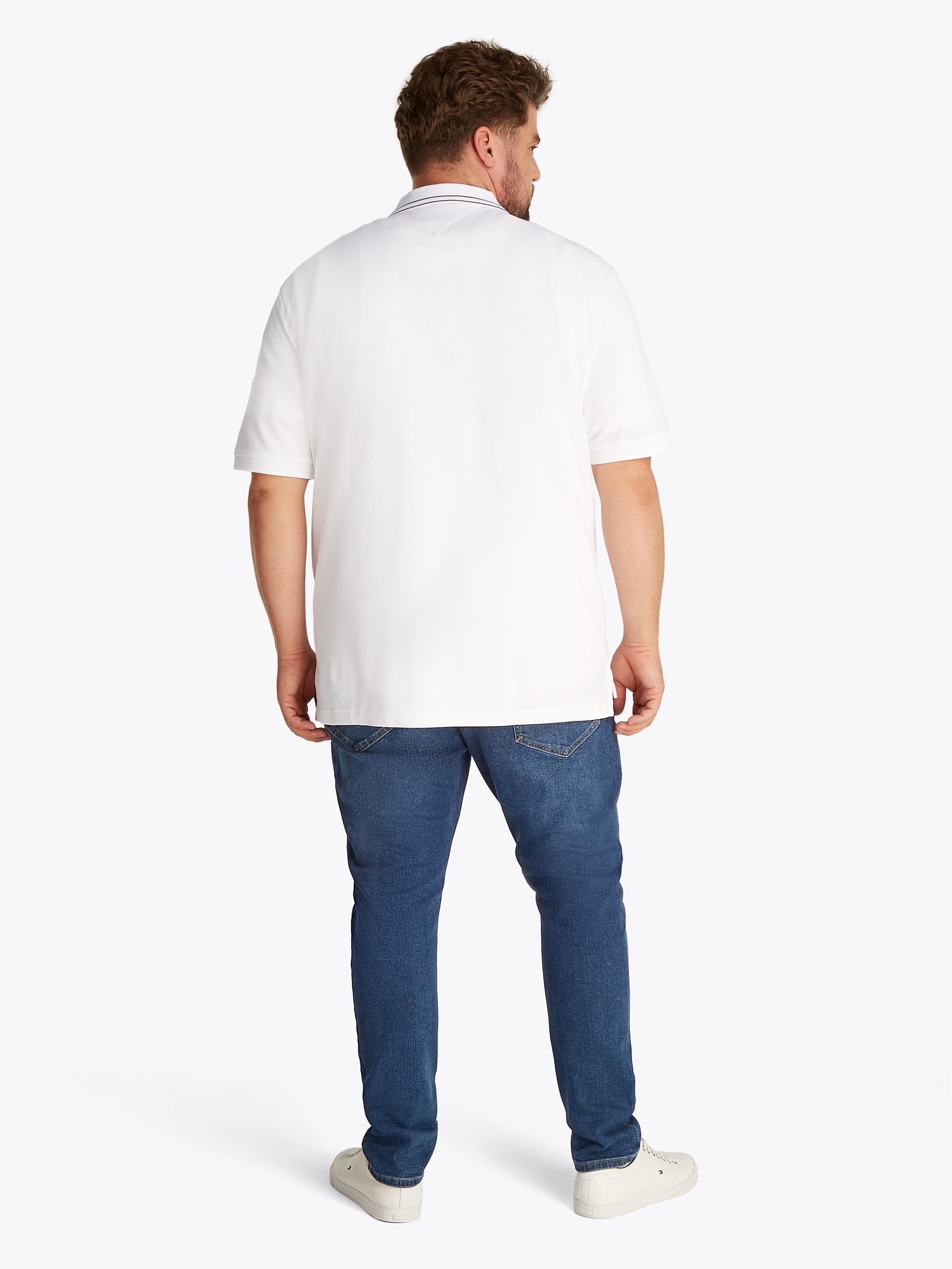 Tommy Hilfiger Big & Tall Poloshirt »BT-PLACKET INTEREST REG POLO-B«, Grosse Grössen