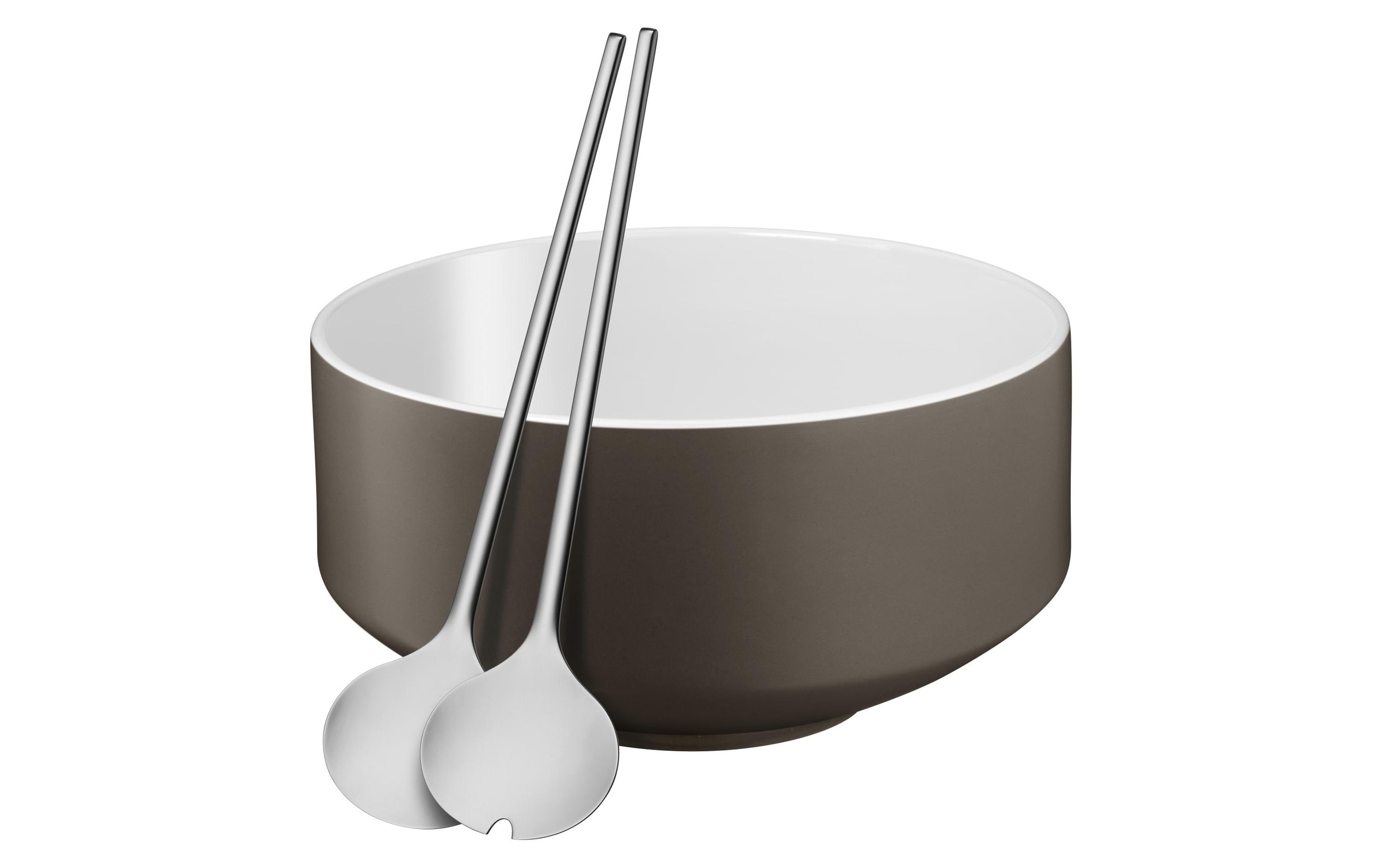 WMF Salatschüssel »Moto mit Besteck« 1 Stk. aus Porzellan