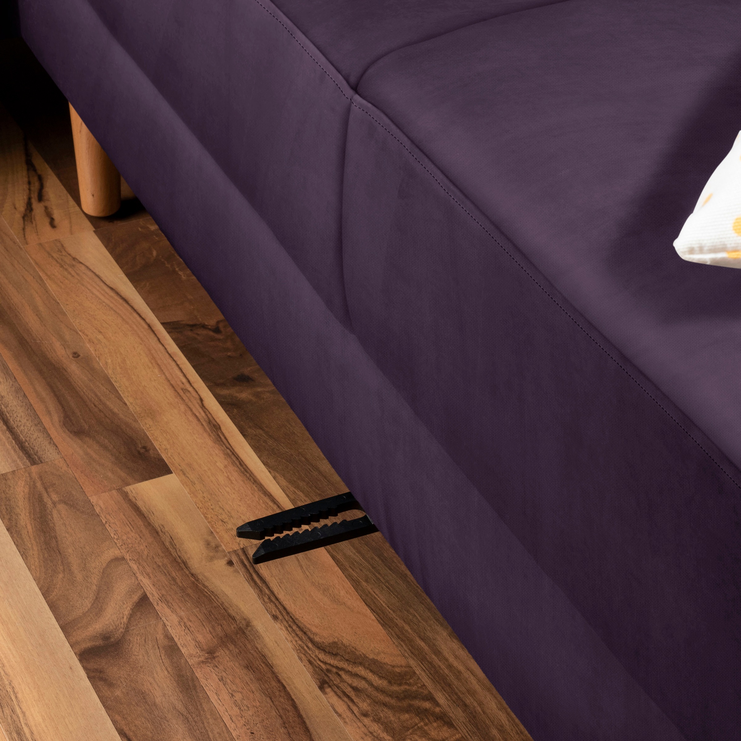 Max Winzer® Ecksofa »Just Chill«, Schlafsofa mit Recamiere, Rückenverstellung, inklusive Stauraumhocker
