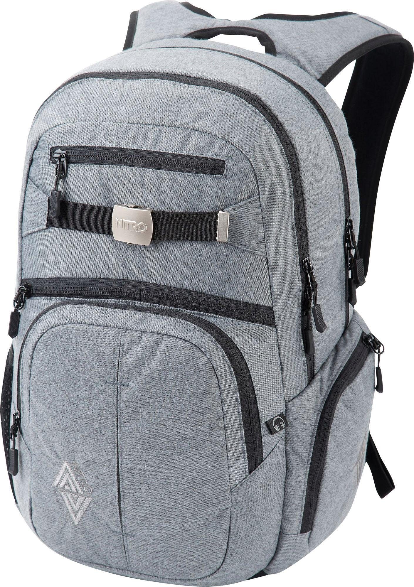 NITRO Schulrucksack »Hero«, Alltagsrucksack, Grosser Freizeitrucksack, Schule, Arbeit und Reise