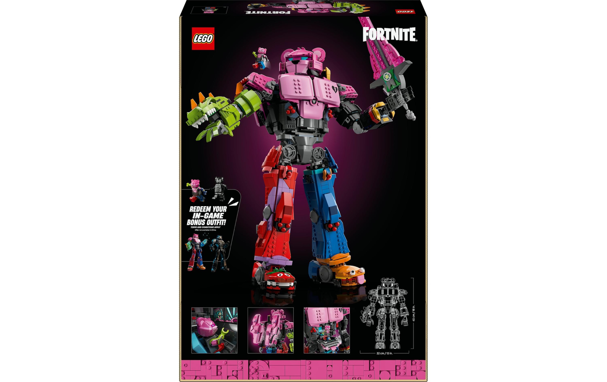 LEGO® Spielbausteine »LEGO® Fortnite Mecha-Anführer 77078«, (2503 St.)