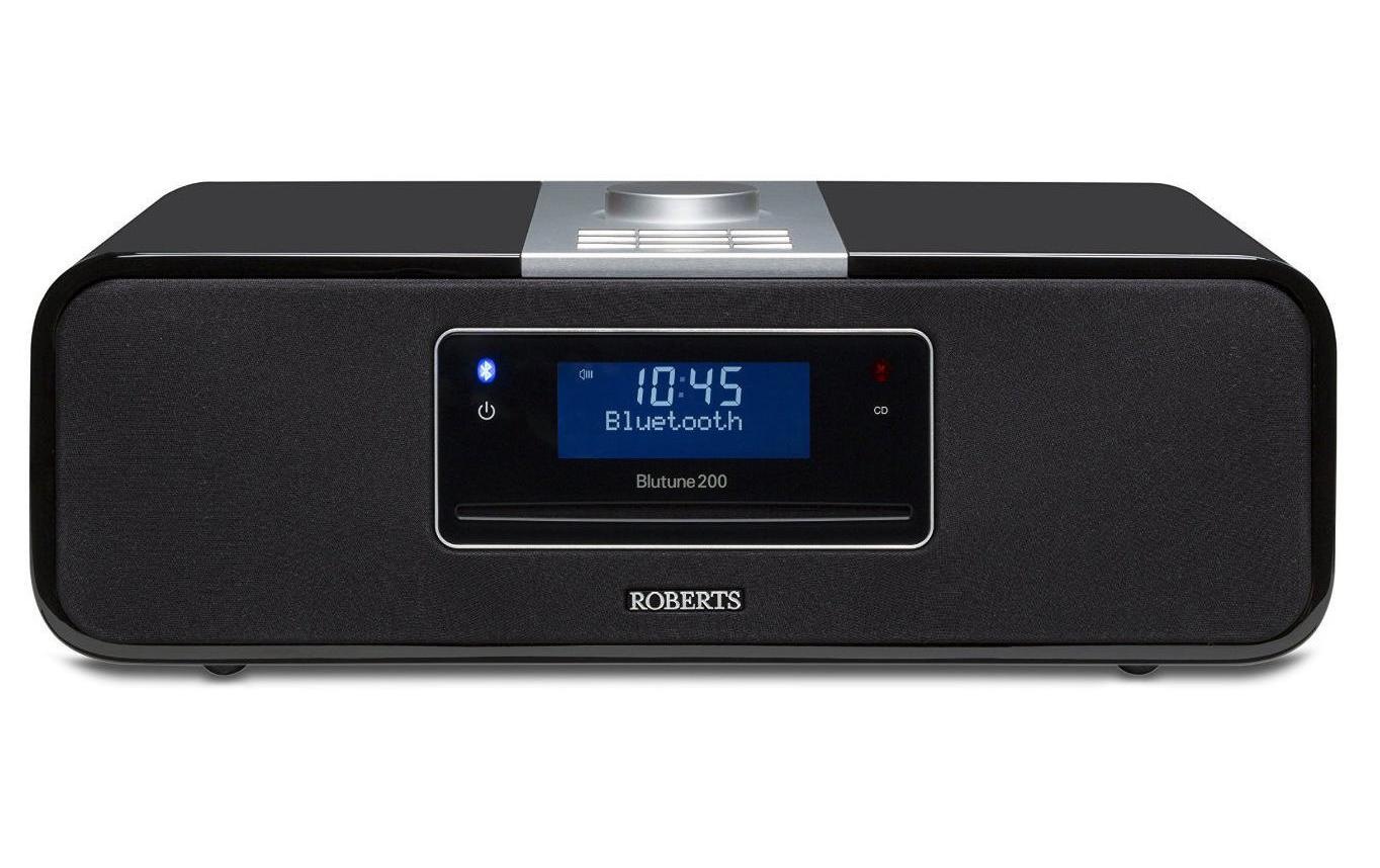 ROBERTS RADIO Digitalradio (DAB+) »Blutune 200 Schwarz«, (CD-Bluetooth Digitalradio (DAB+)-FM-Tuner)
