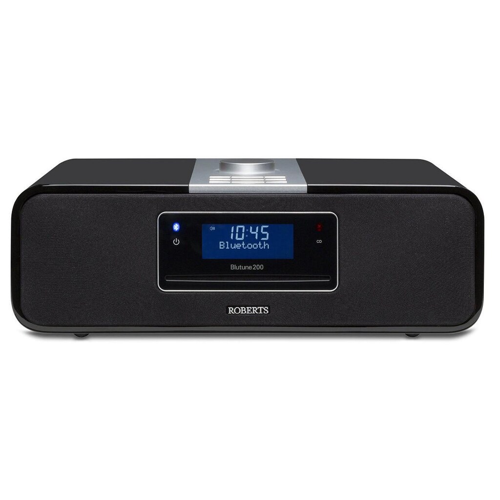 ROBERTS RADIO Digitalradio (DAB+) »Blutune 200 Schwarz«, (CD-Bluetooth Digitalradio (DAB+)-FM-Tuner)