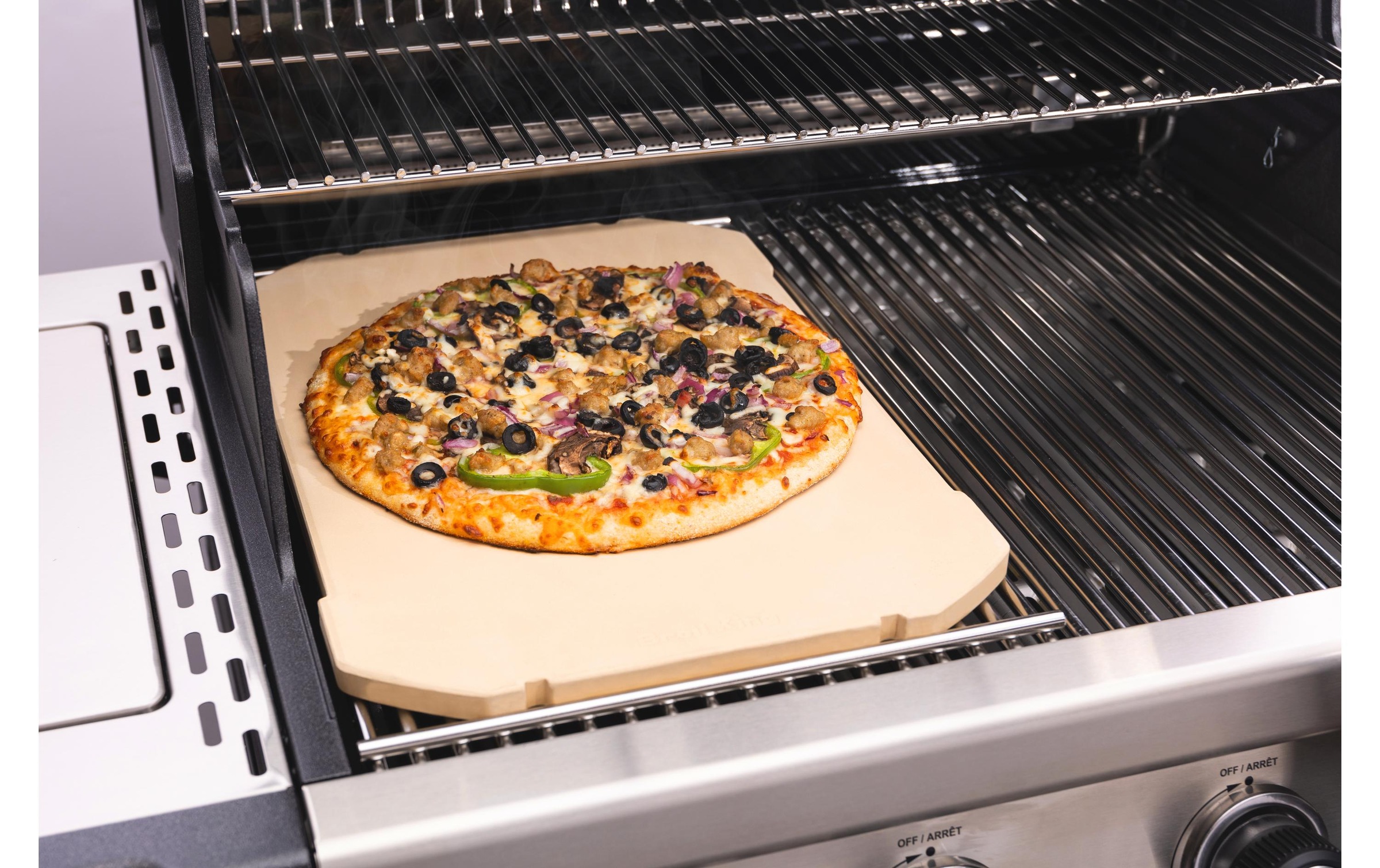 Broil King Pizzastein »Baron, Eckig«, Schamottstein