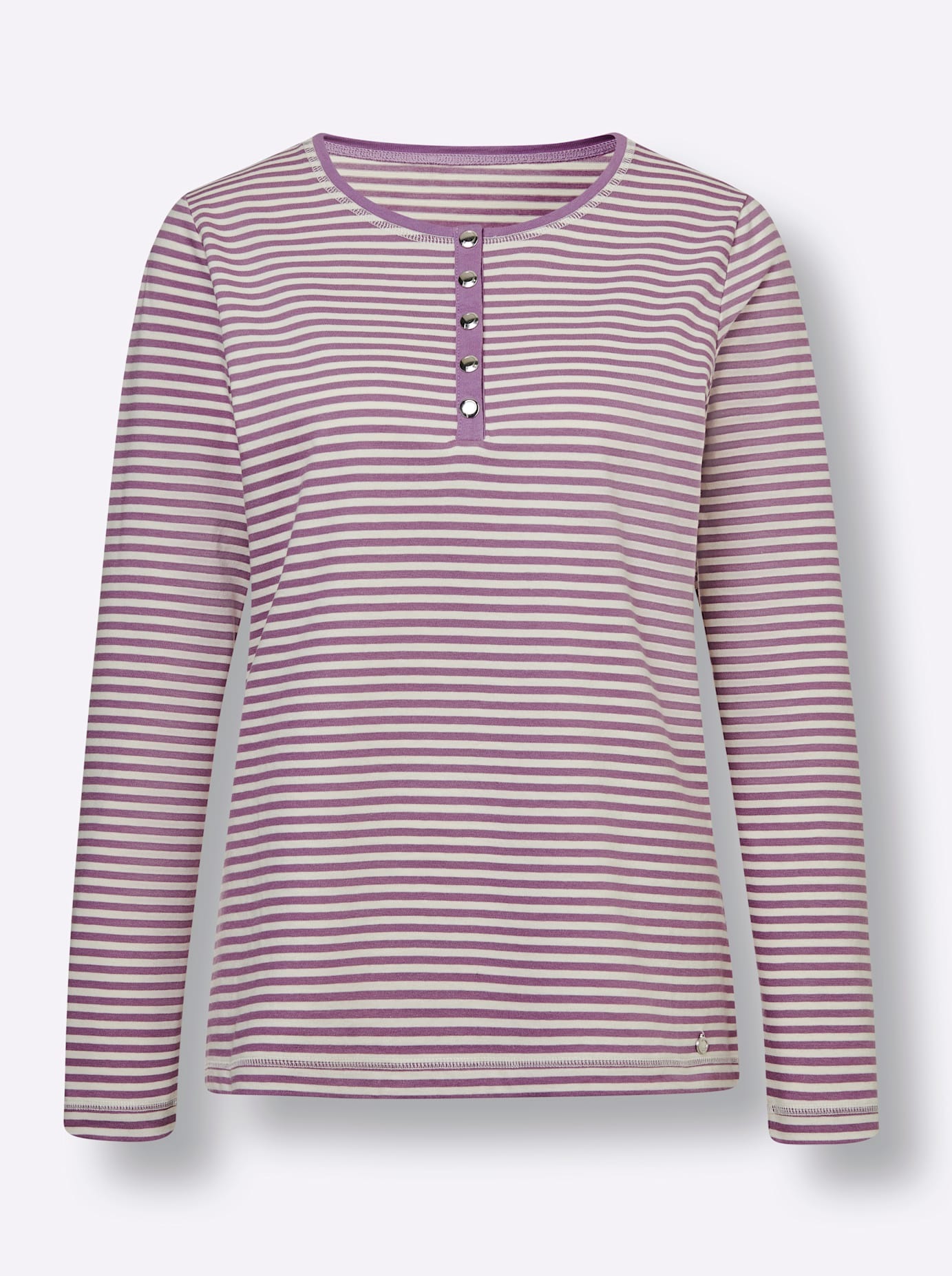 CREATION L PREMIUM T-Shirt »Pima-Baumwoll-Shirt«, (1 tlg.)