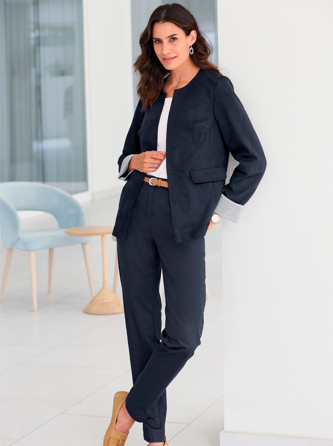 Lederimitat-Blazer »Lederimitat-Blazer«