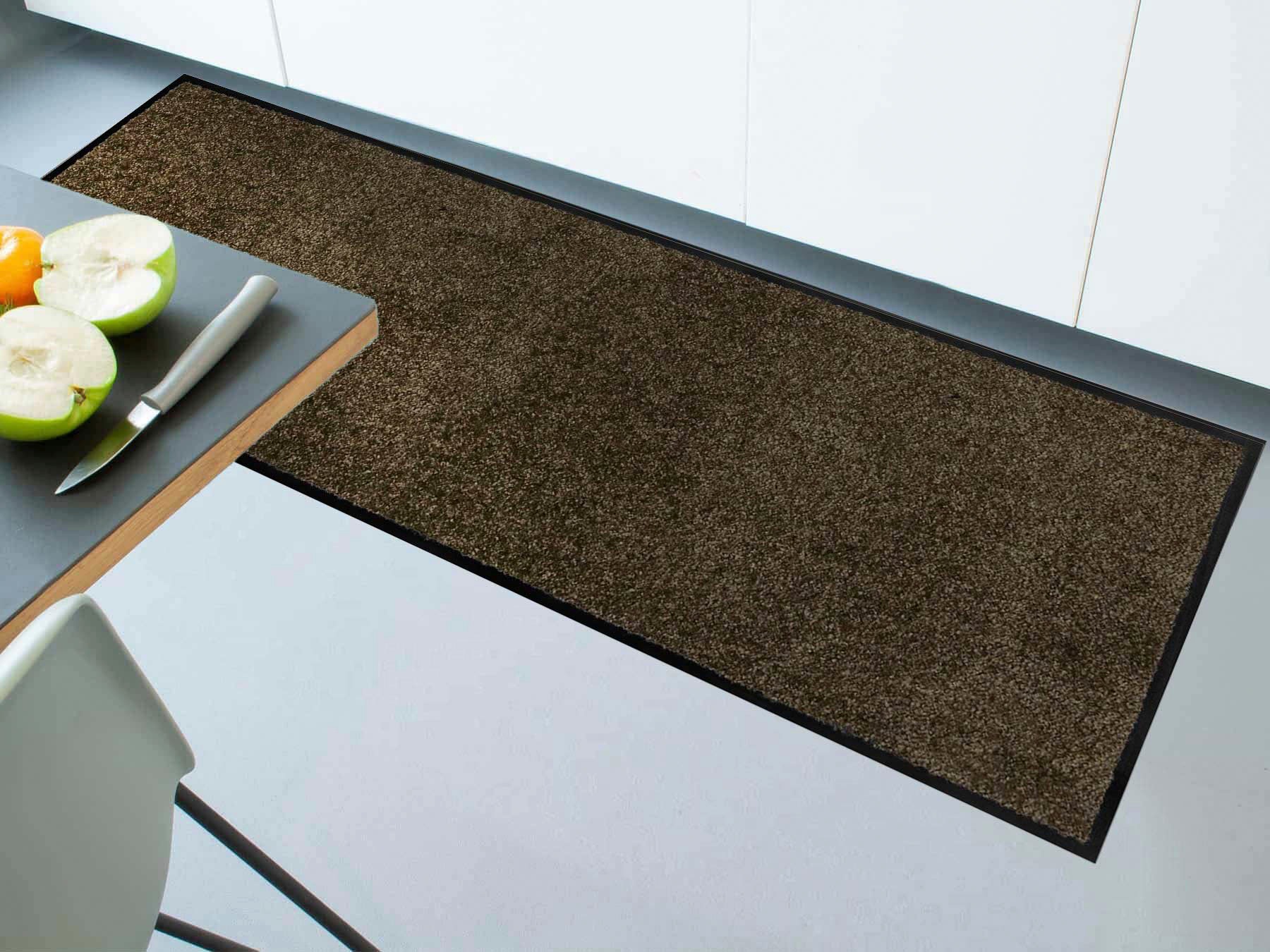Primaflor-Ideen in Textil Fussmatte »Schmutzfangmatte CLEAN PRO, Made in Belgium«, rechteckig, 8 mm Höhe, Uni-Farben, UV-beständig, strapazierfähig, waschbar