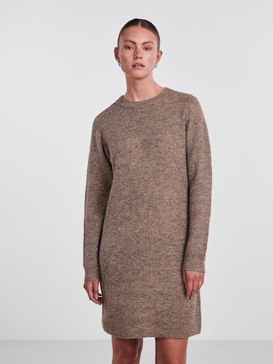 BC« NOOS O-NECK Jelmoli-Versand KNIT online »PCELLEN LS | pieces bestellen Strickkleid DRESS