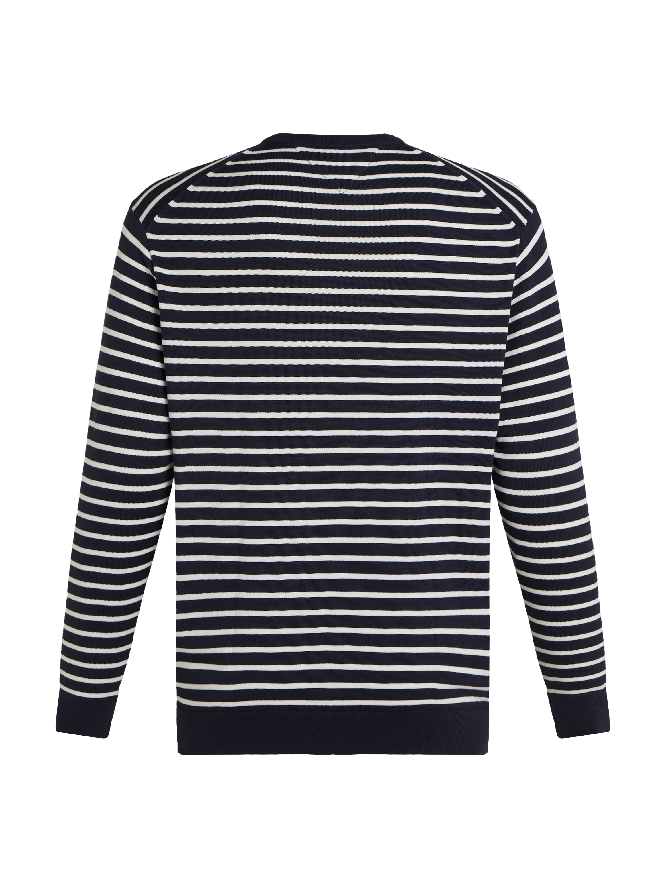 Tommy Hilfiger Big & Tall Rundhalspullover »BT-ESSENTIAL COTTON CREW NECK-B«, in Grossen Grössen, Logostickerei