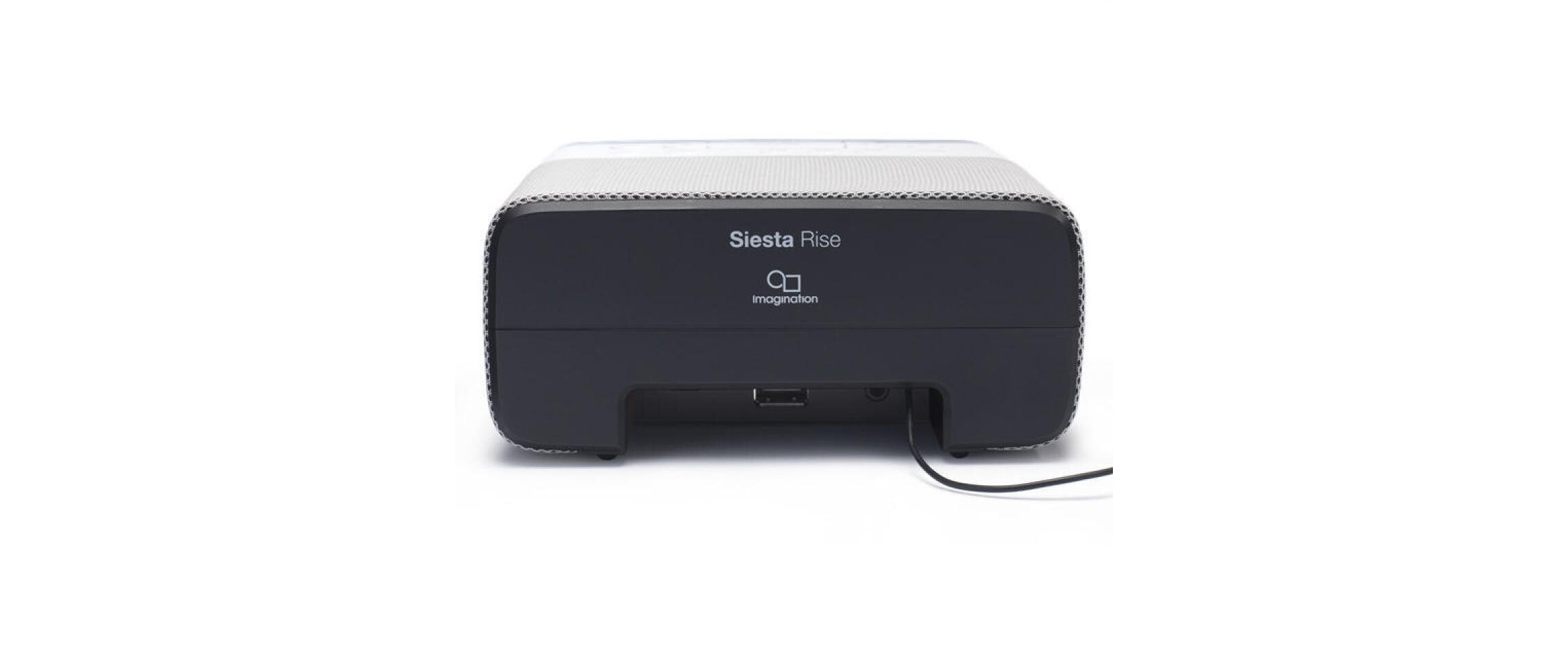 Pure Radiowecker »Siesta Rise Silberfarben«
