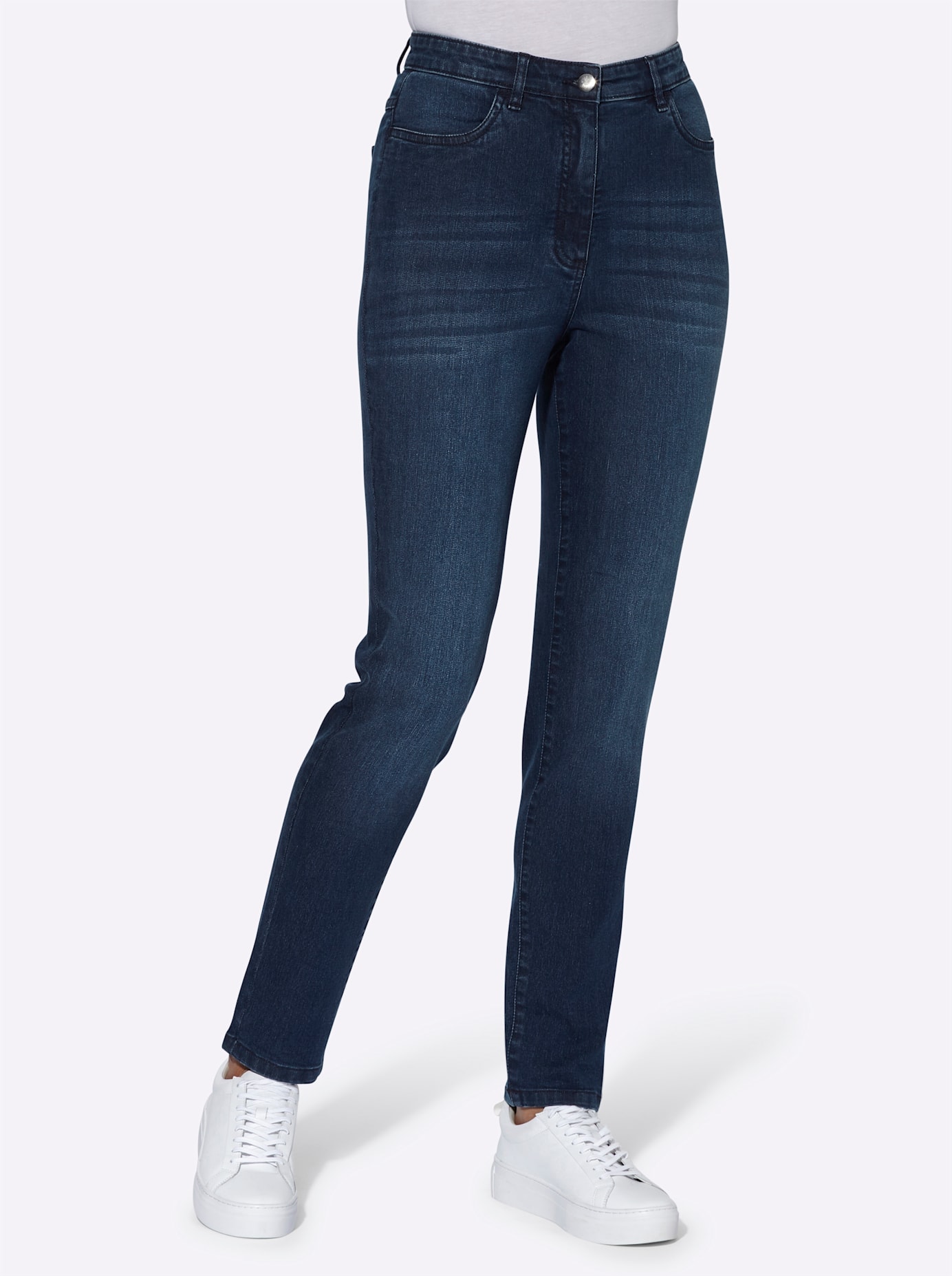 High-waist-Jeans, (1 tlg.)