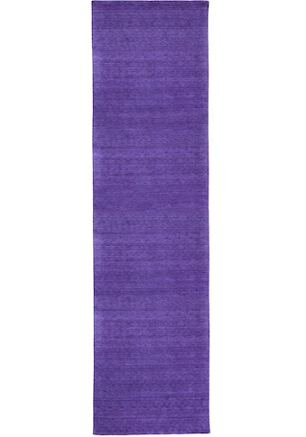 Wollteppich »Gabbeh Teppich handgewebt lila«, rechteckig