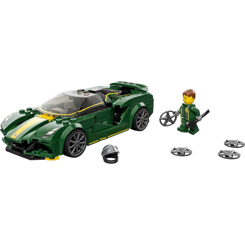 LEGO® Spielbausteine »LEGO Speed Champions Lotus Evija 7«, (247 St.)