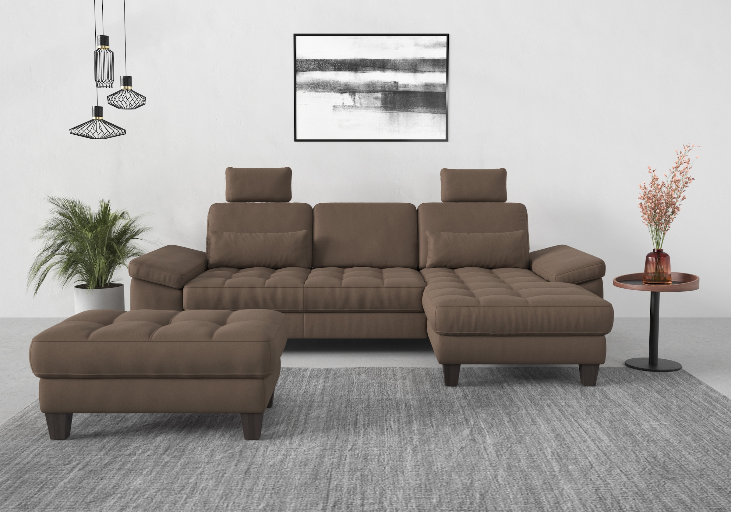 sit&more Stauraumhocker »Westham«, wahlewise mit/ohne Federkern
