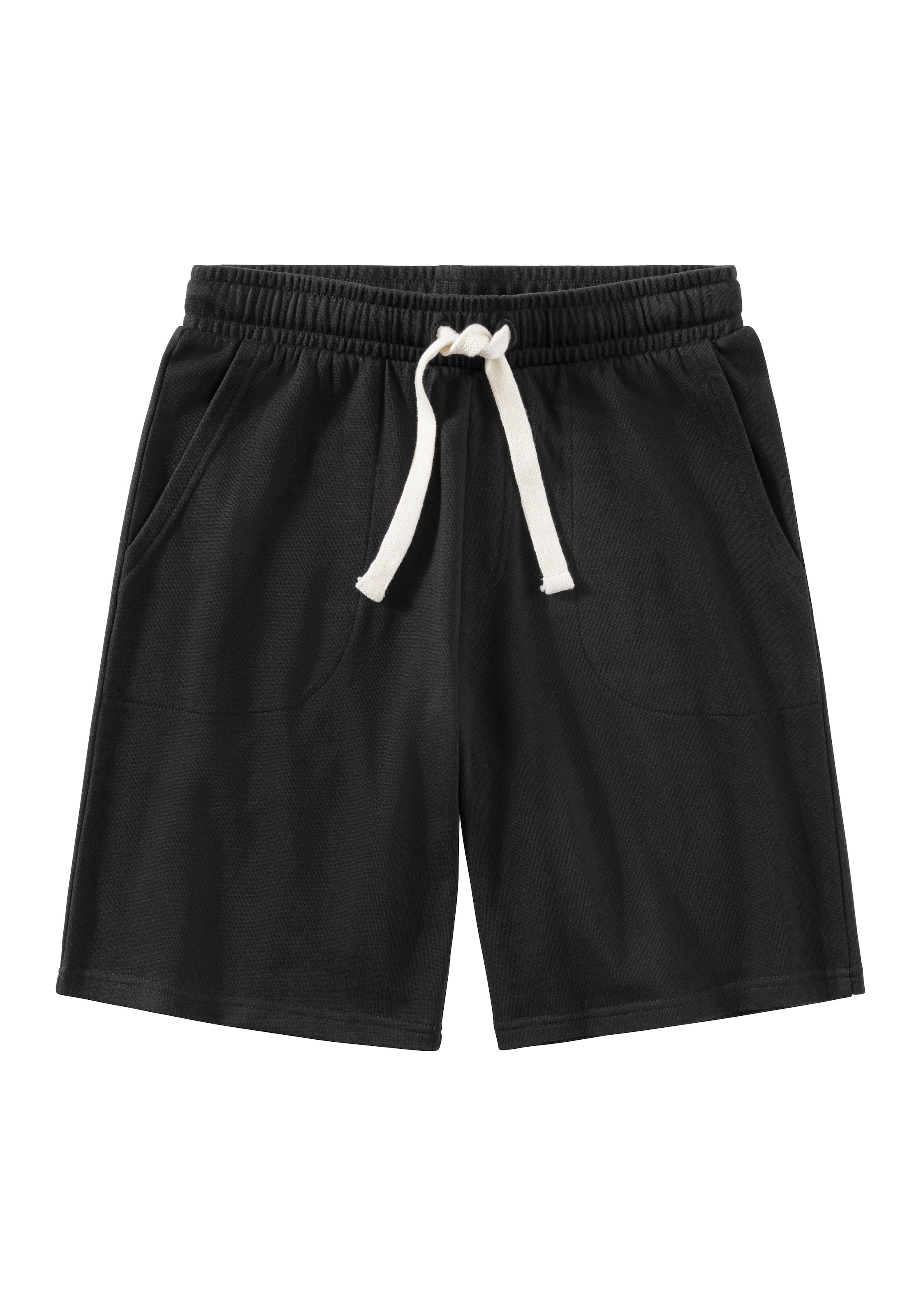 KangaROOS Sweatshorts, seitliche Taschen, kontrast Bänder