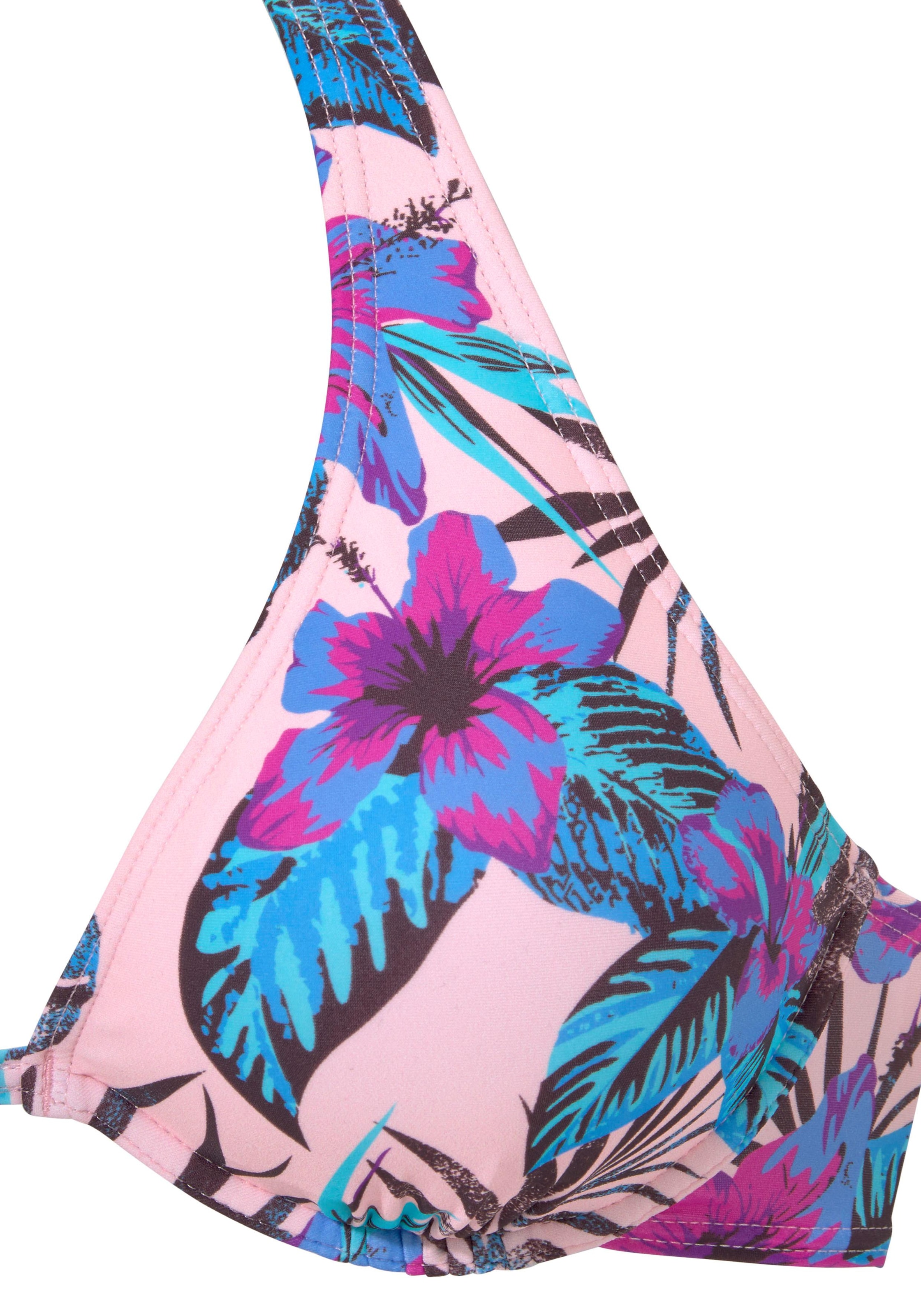 Venice Beach Bügel-Bikini-Top »Marly«, mit tropischem Print