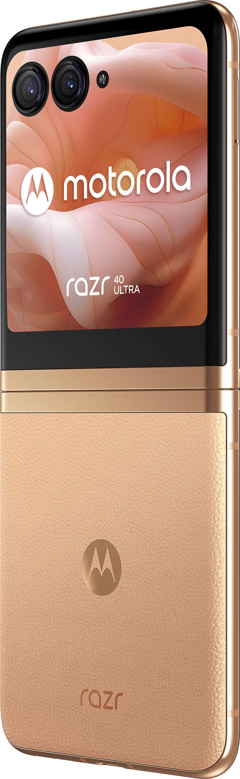 Motorola Smartphone »Motorola razr40 ultra«, Peach Fuzz