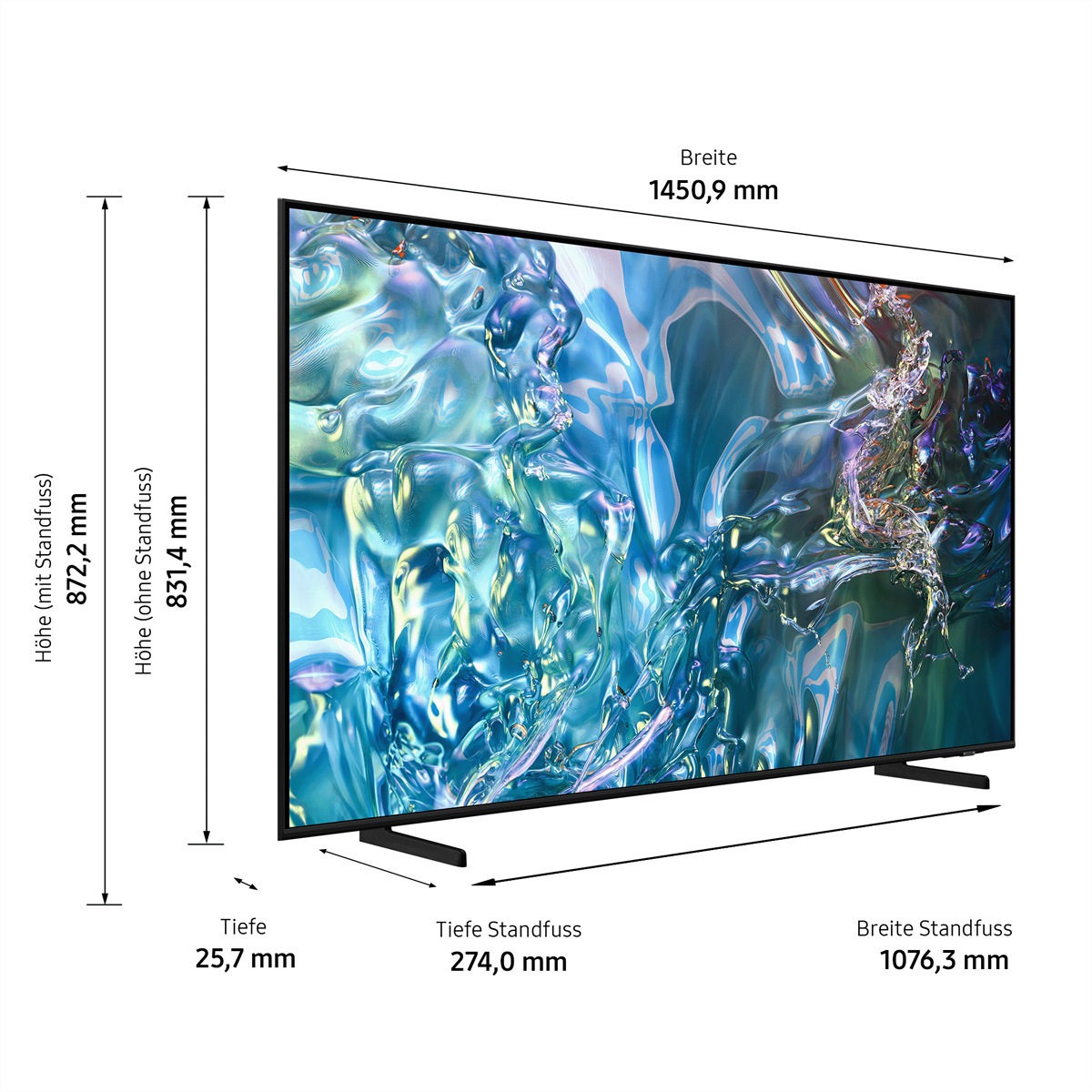 Samsung Fernseher »QE65Q60DAUXXN«, 4K