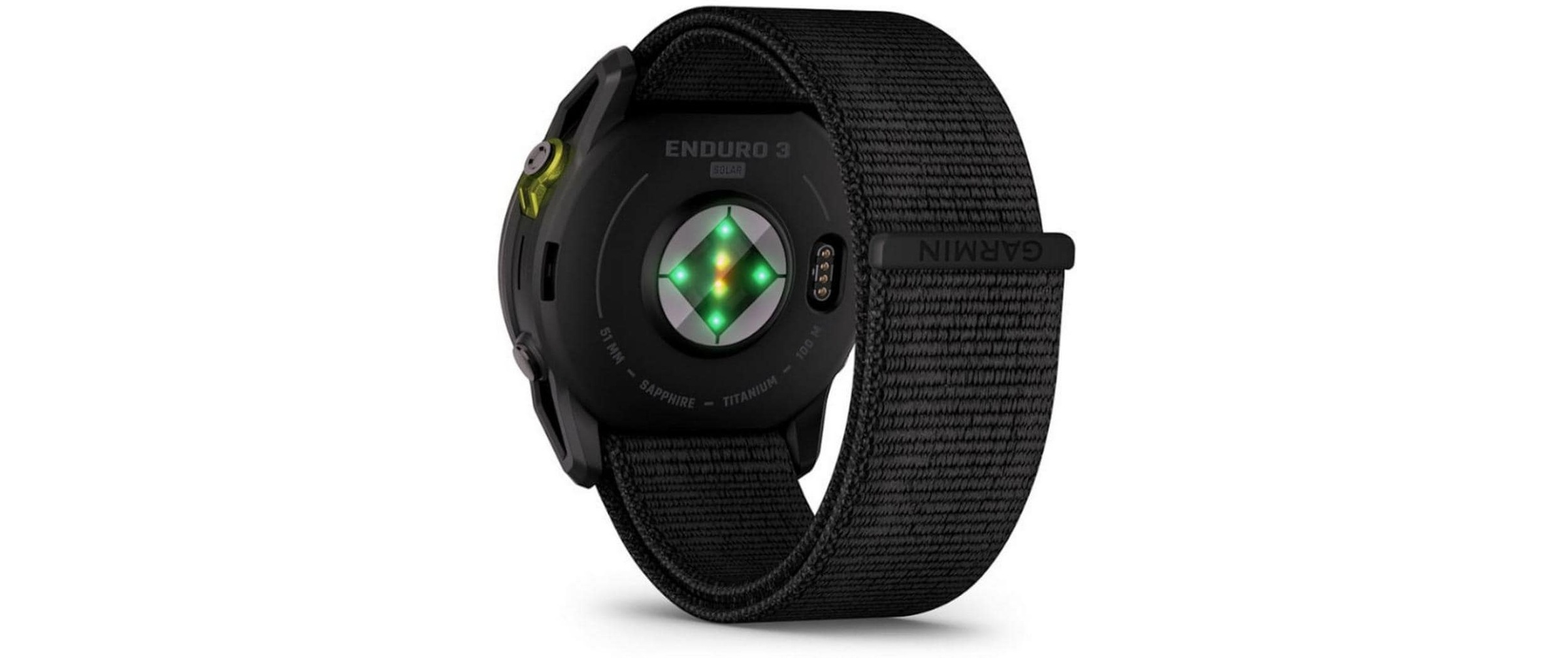 Garmin Smartwatch »Enduro 3 Solar 51 mm Schwarz«, (3,54 cm / 1,4 Zoll), 32 GB,)
