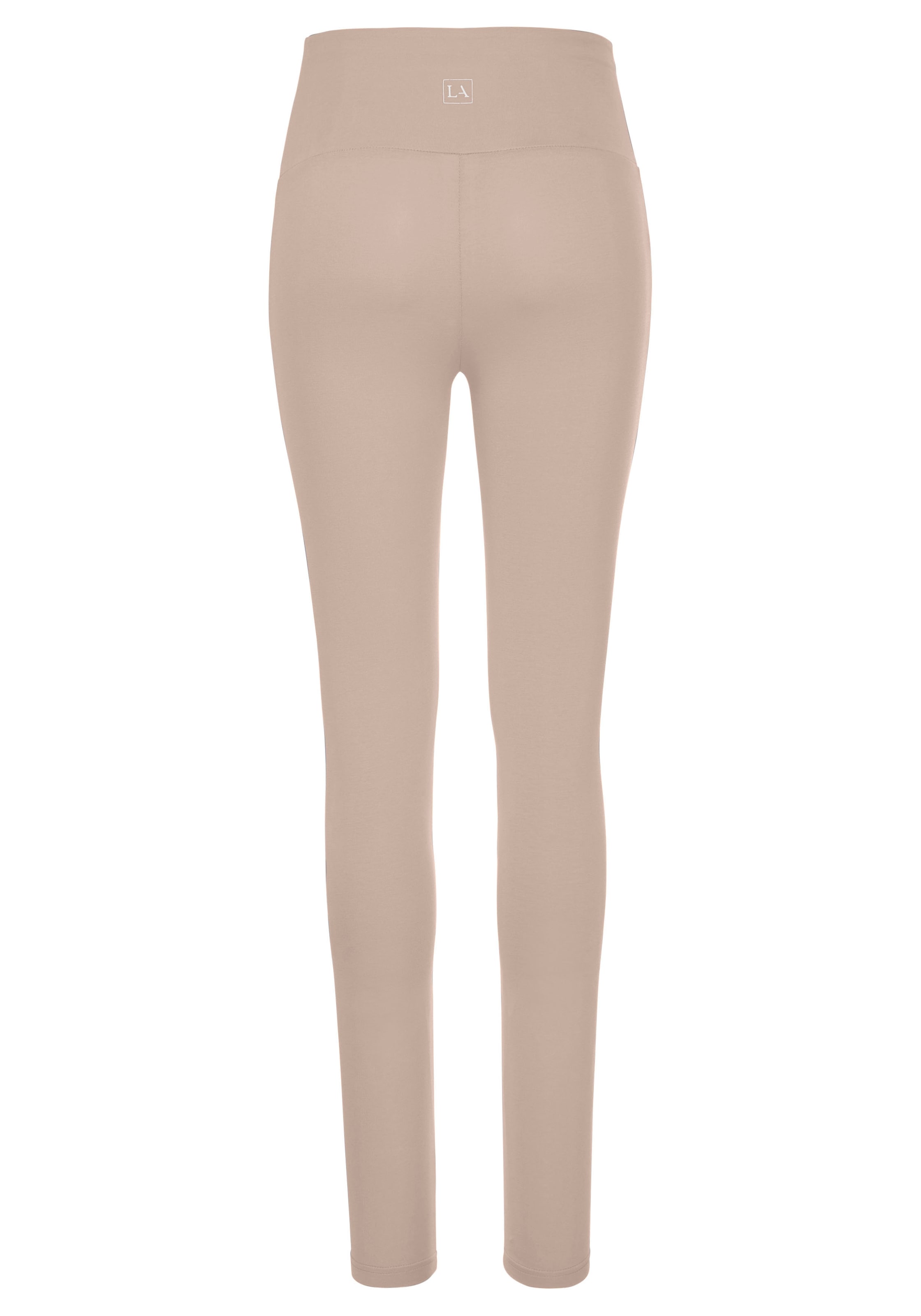 LASCANA Leggings, mit breitem Bündchen, Loungewear