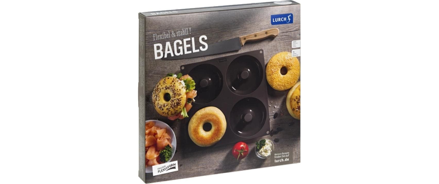 Lurch Backform »Flexi für 4 Bagels«, (1 St.)