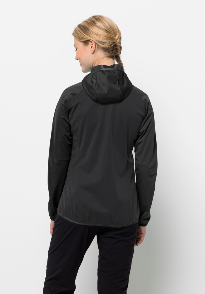 Jack Wolfskin Softshelljacke »GO HIKE SOFTSHELL W«, mit Kapuze