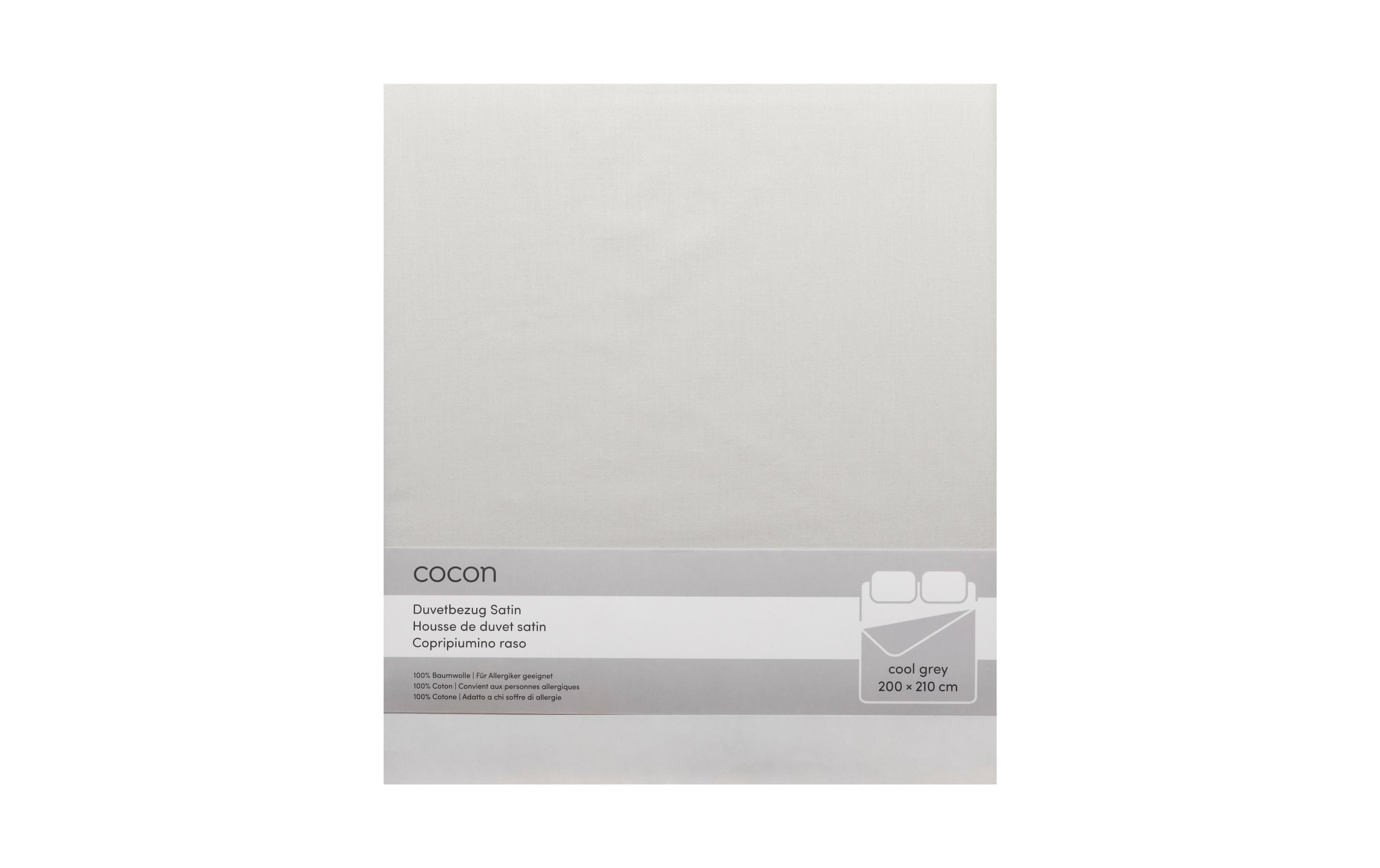 Cocon Bettbezug »Duvetbezug Perkal«, (1 St.)