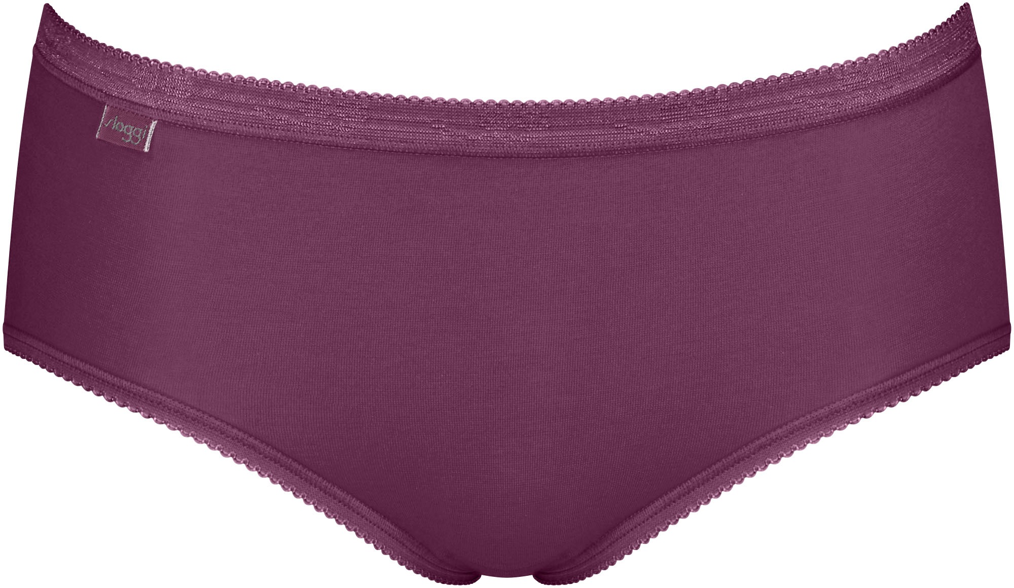 sloggi Midislip »Basic+«, (4er Pack), Baumwollmix, elastisch, weiche Nähte, bequem, feminin