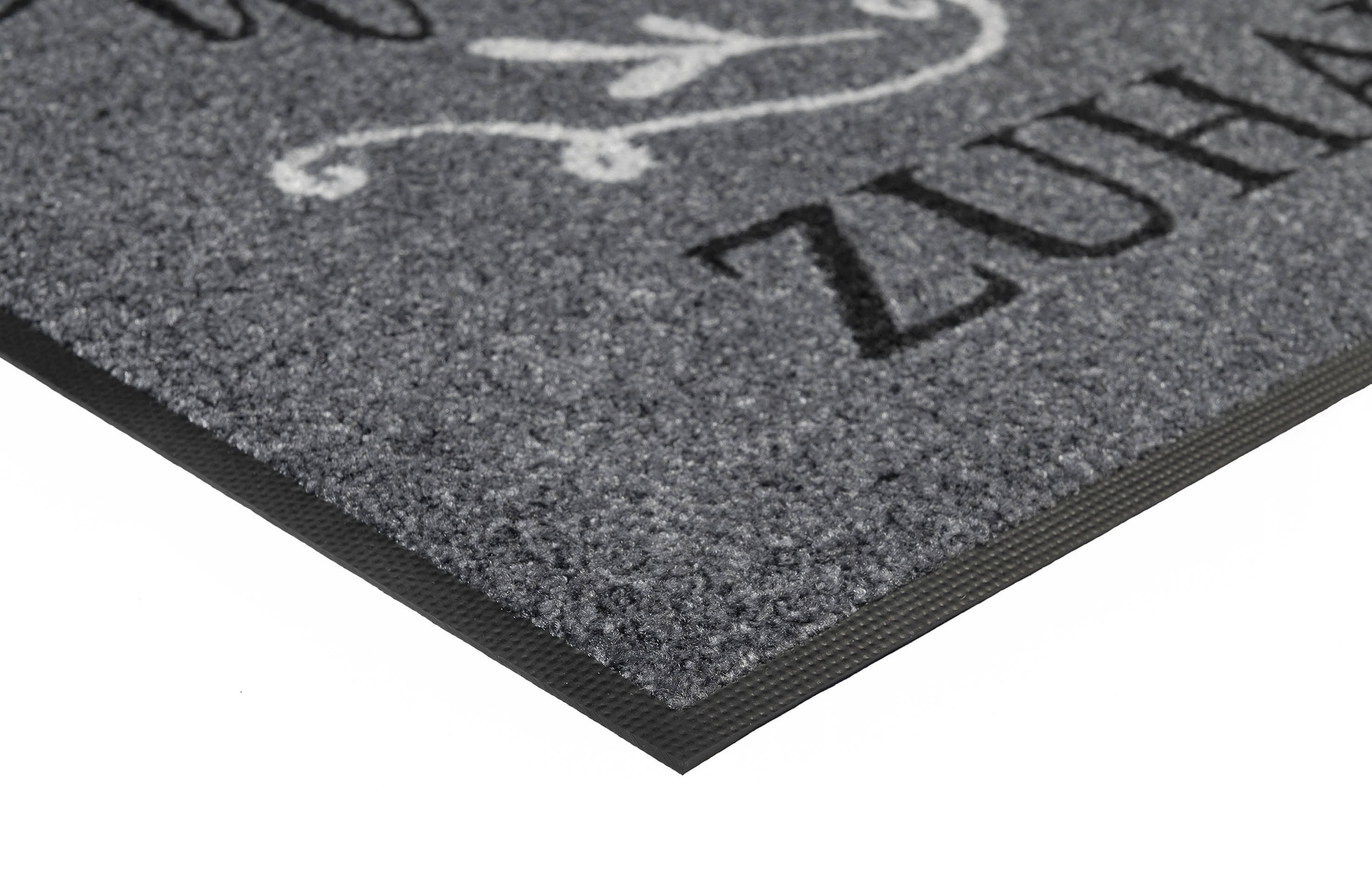 wash+dry by Kleen-Tex Fussmatte »Willkommen Zuhause«, rechteckig, 7 mm Höhe, Schmutzfangmatte, mit Spruch, In- und Outdoor geeignet, waschbar